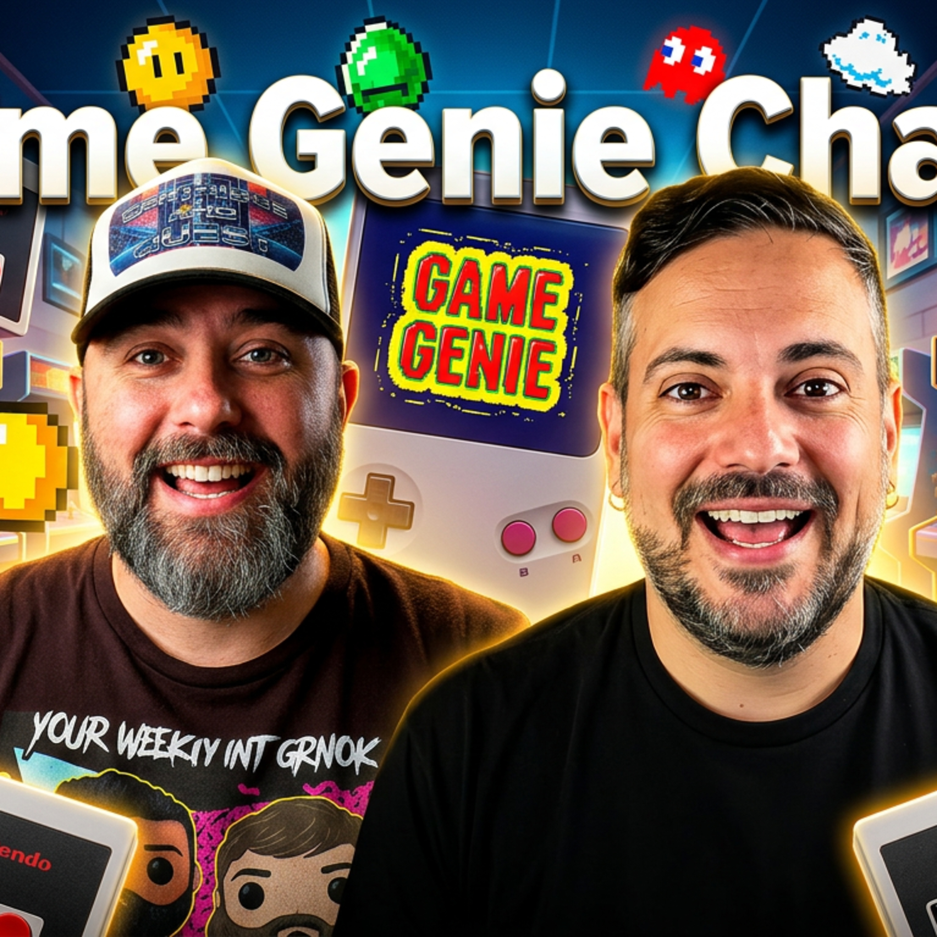 Did the Game Genie Destroy Your NES? 90s Tech Lore & Weezer's Blue Album | Cartridge and Quest episode artwork