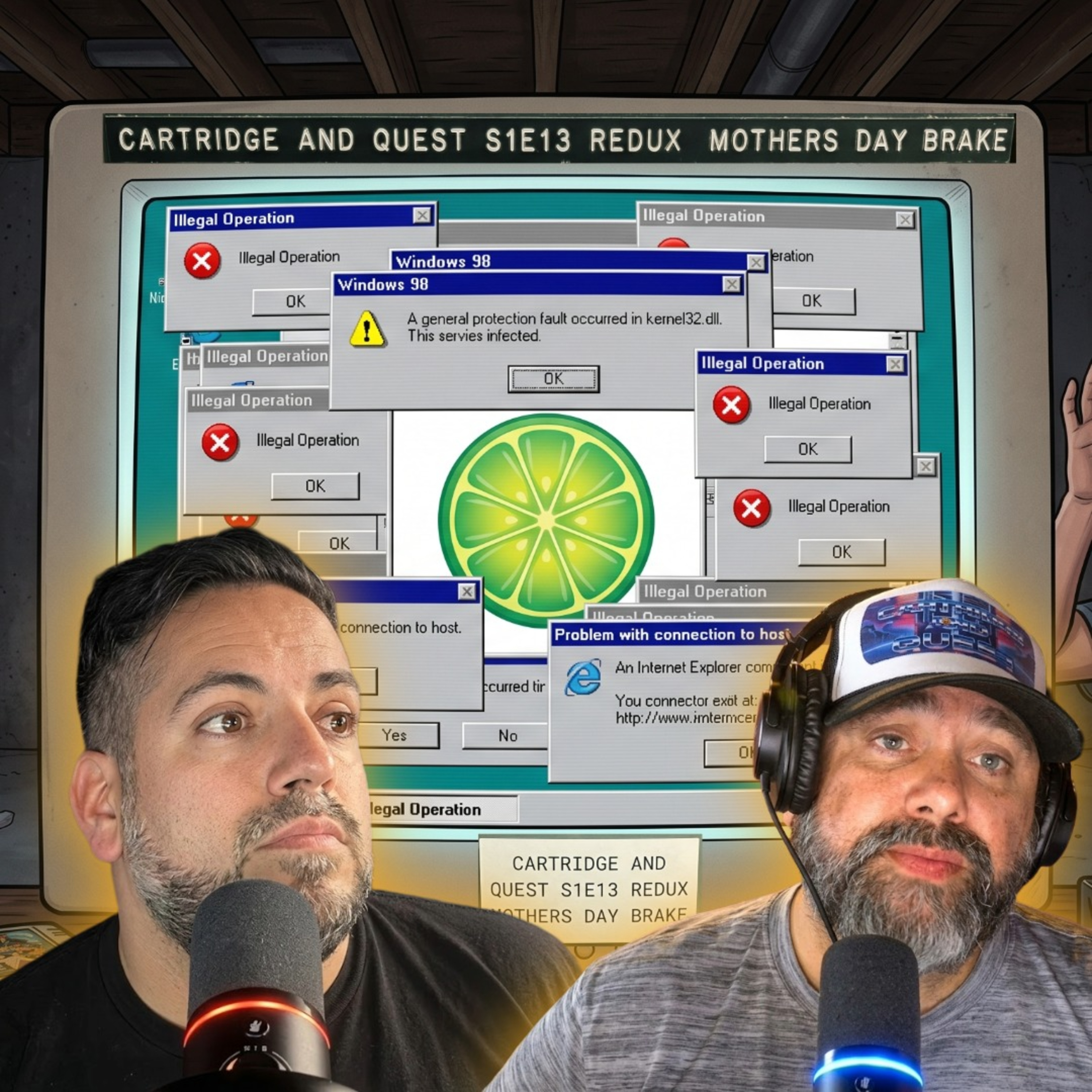 Did LimeWire Secretly Spy on Your Family Computer? OR Why Do We All Have This Exact Same Forearm Mole? episode artwork