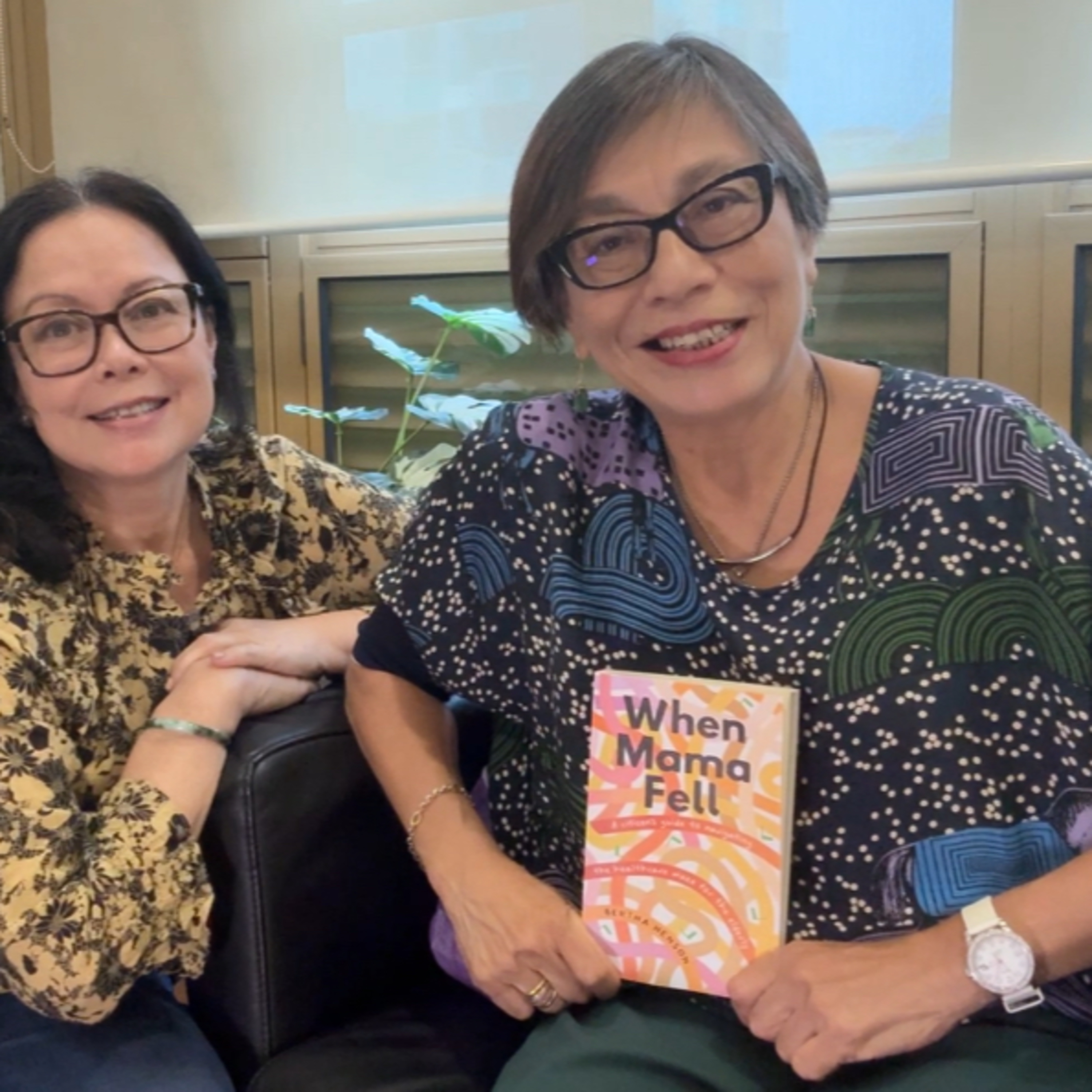Caregiving - Bertha Henson talks about her book "When Mama Fell" episode artwork