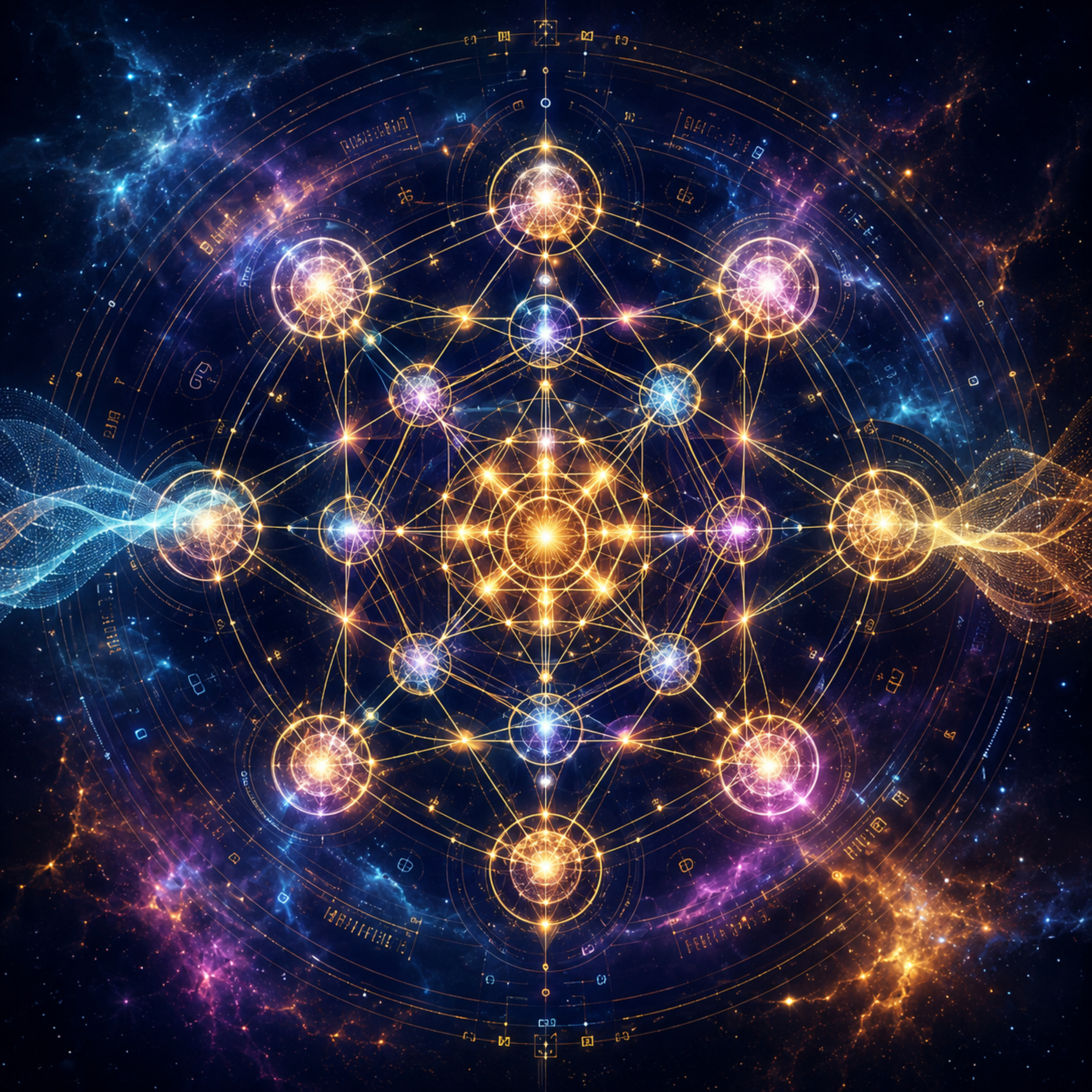 The Divine Blueprint: The Holographic Template and The Kathara Grid
