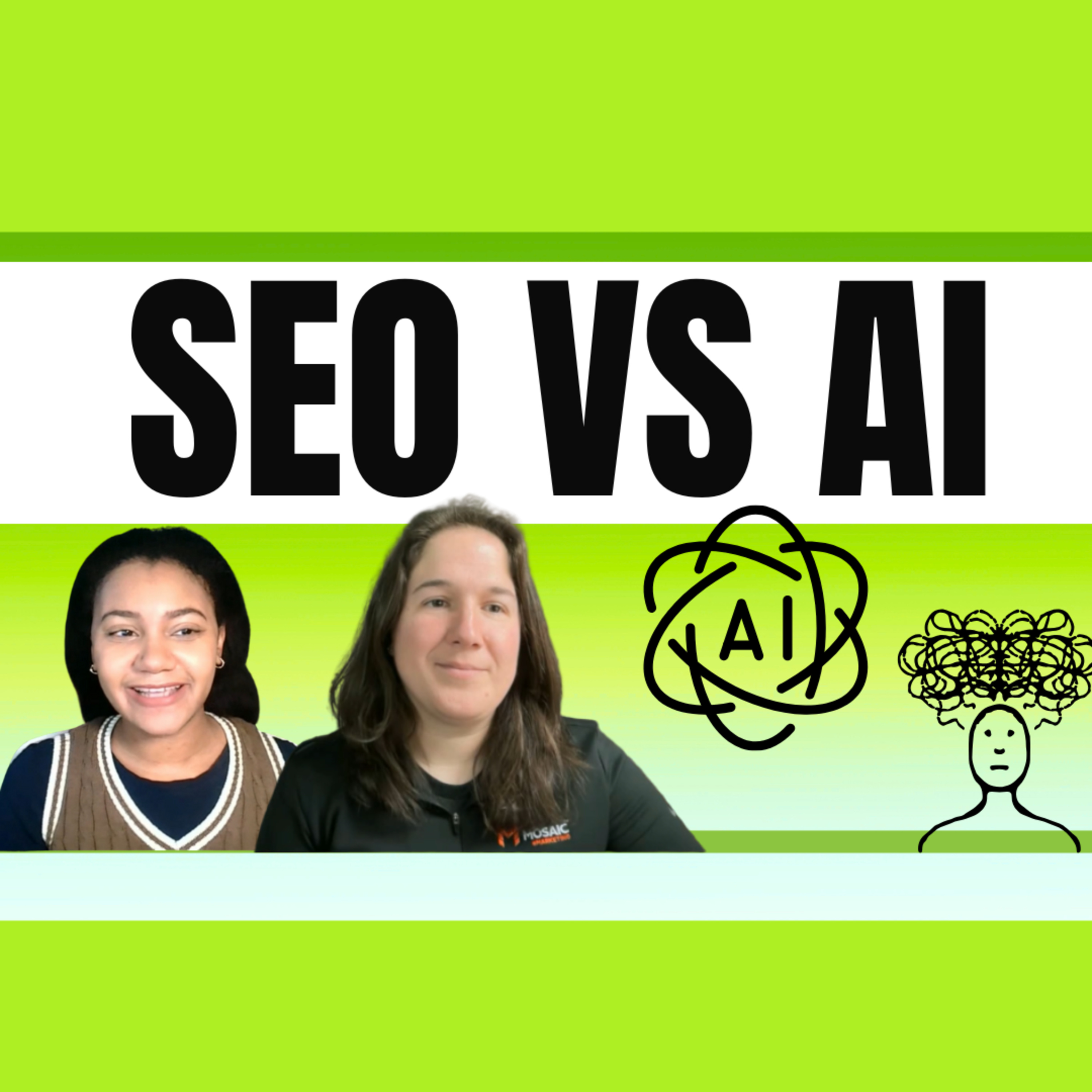 SEO vs. AI: Should We Be Worried? Expert Takes from Liz Bowers episode artwork