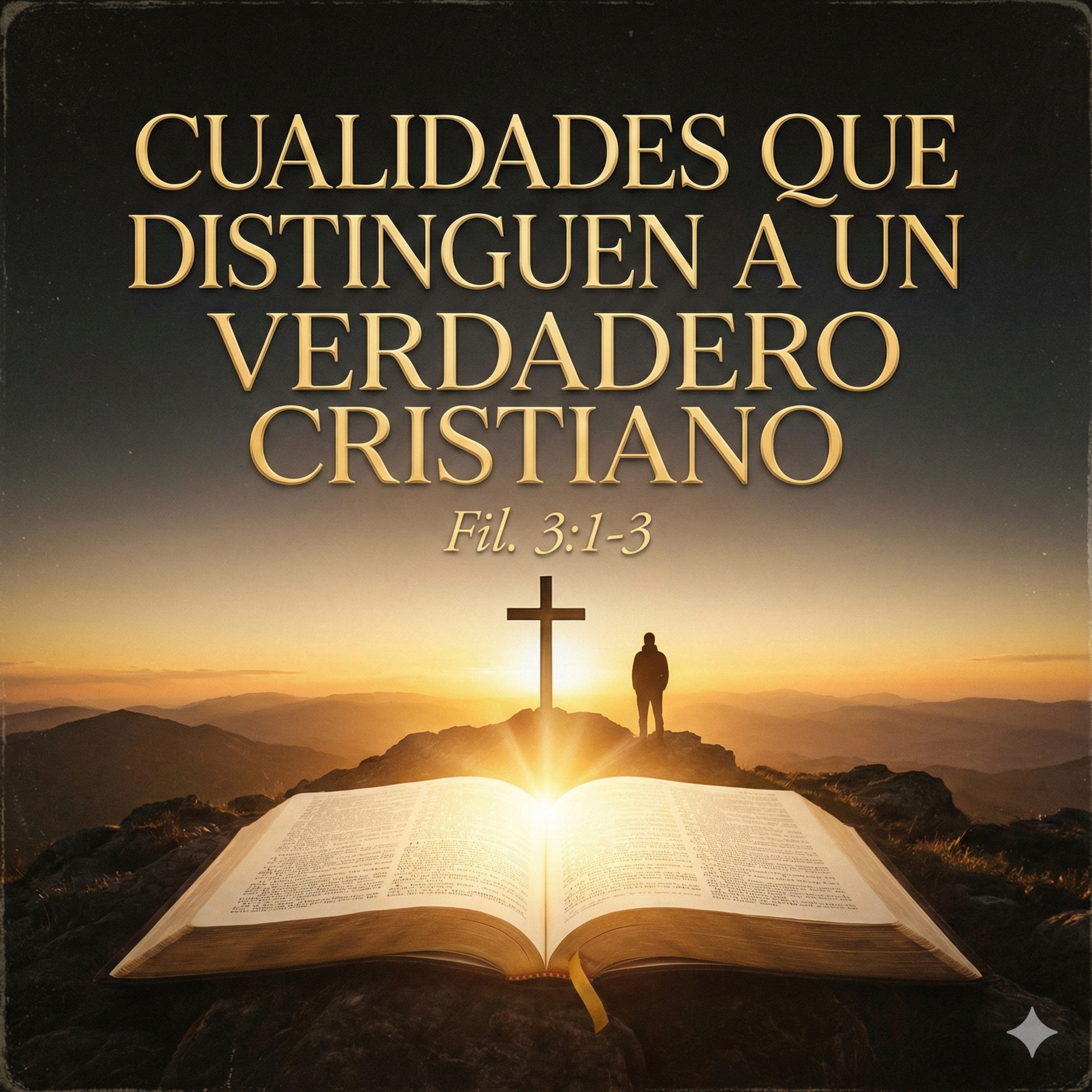 Cualidades que distiguen a un verdadero cristiano | Fil. 3:1-3 | Ps. Joel Collado