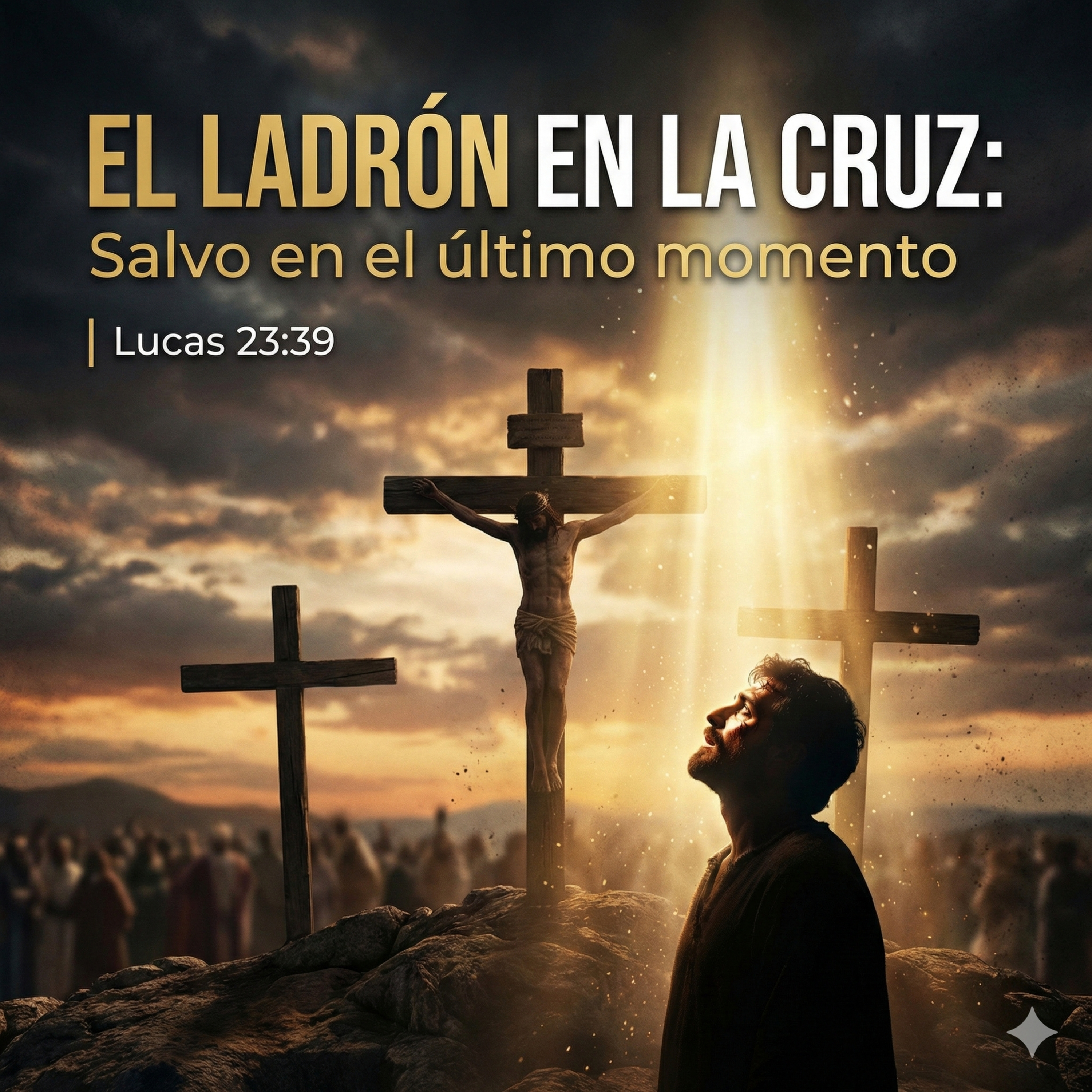 El ladrón en la cruz: Salvo en el último momento | Lucas 23:39