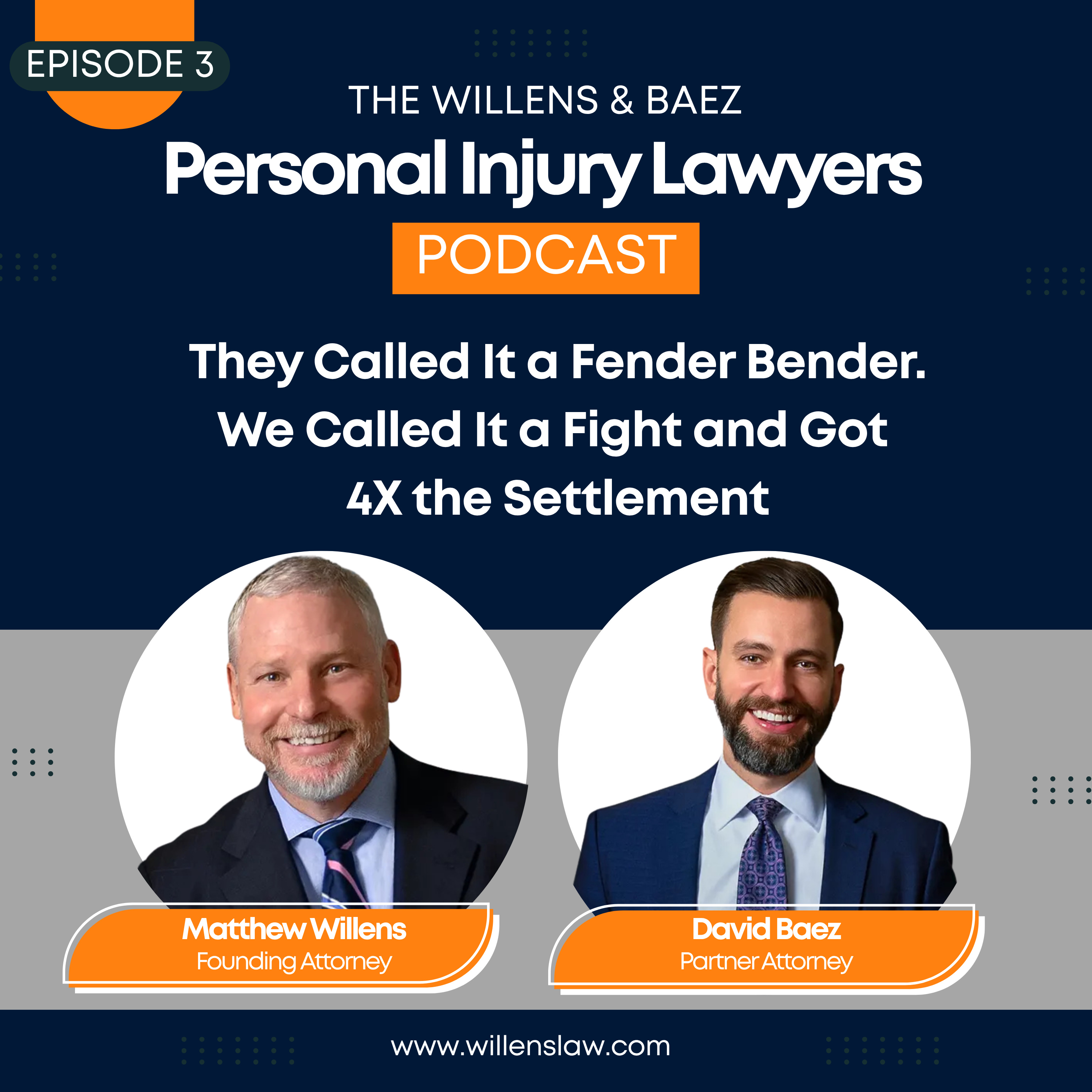 They Called It a Fender Bender. We Called It a Fight and Got 4X the Settlement. episode artwork