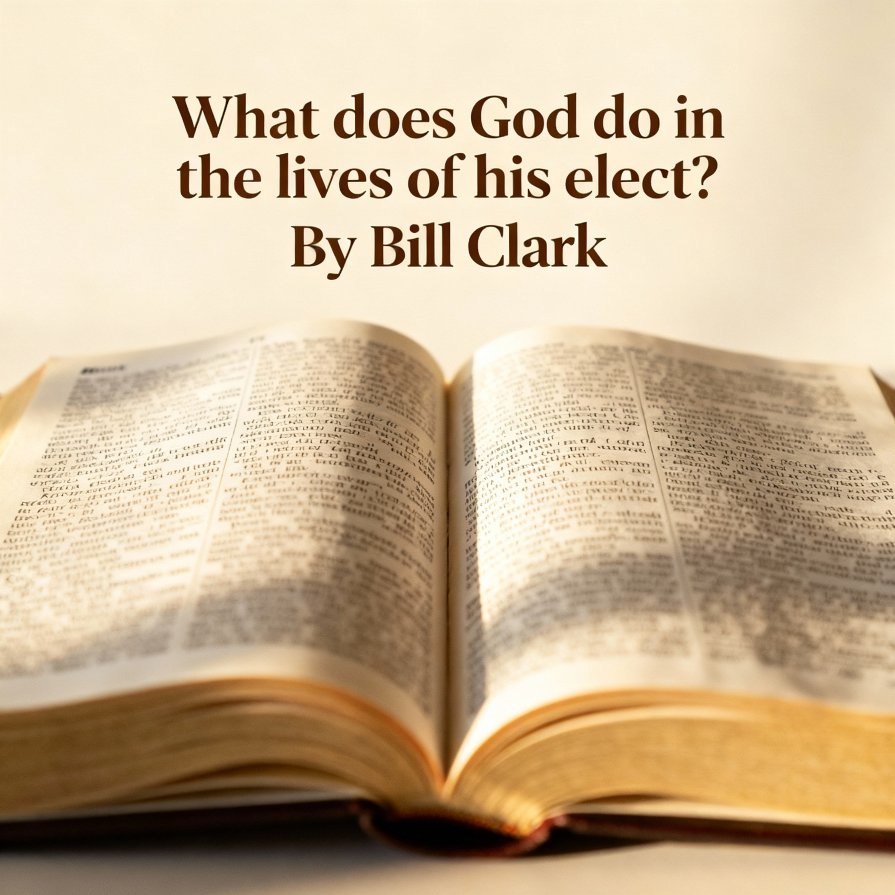 What does God do in the lives of his elect? By Bill Clark episode artwork