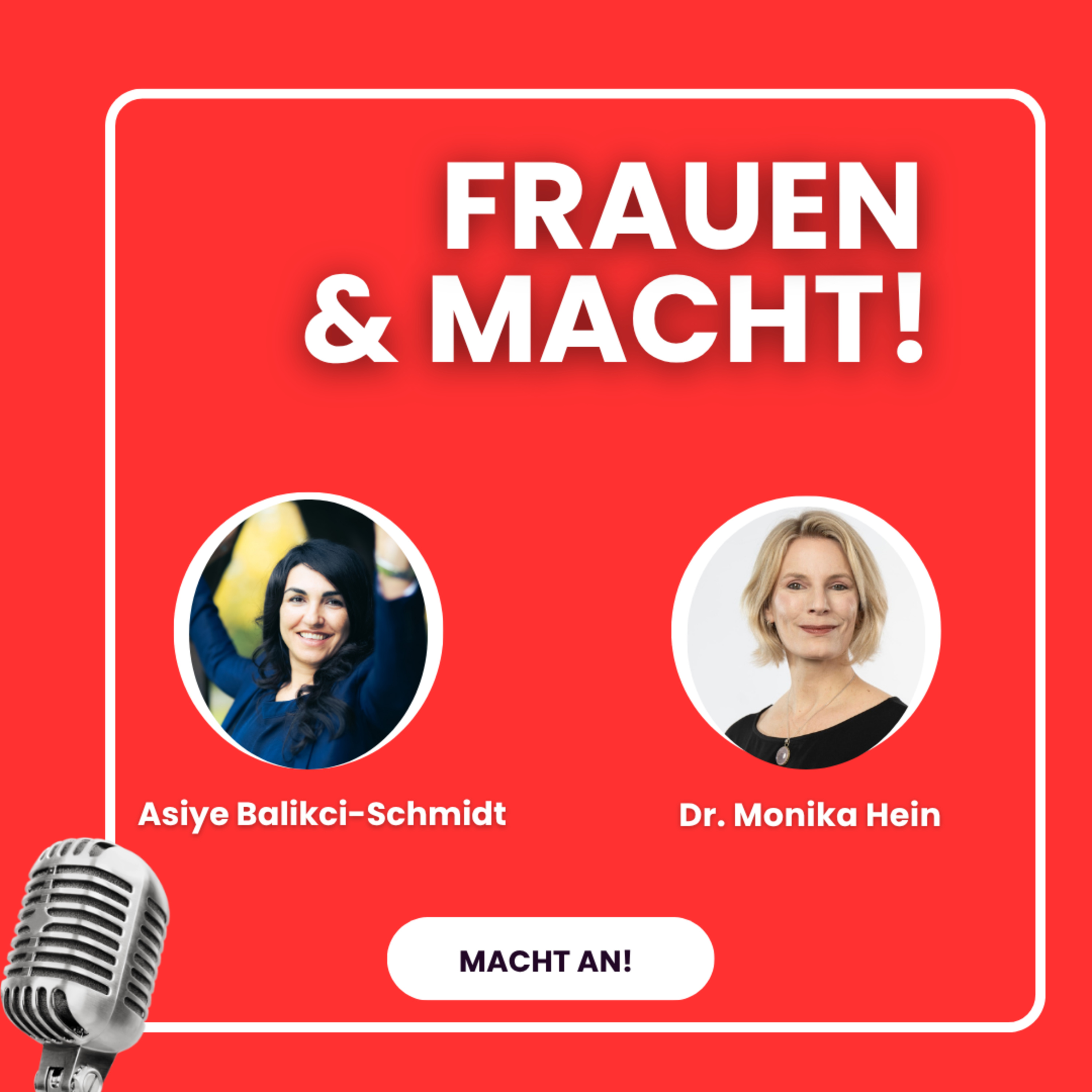 Frauen und Macht! - Dr. Monika Hein : Macht der Stimme über Präsenz, Empathie und Selbstermächtigung episode artwork