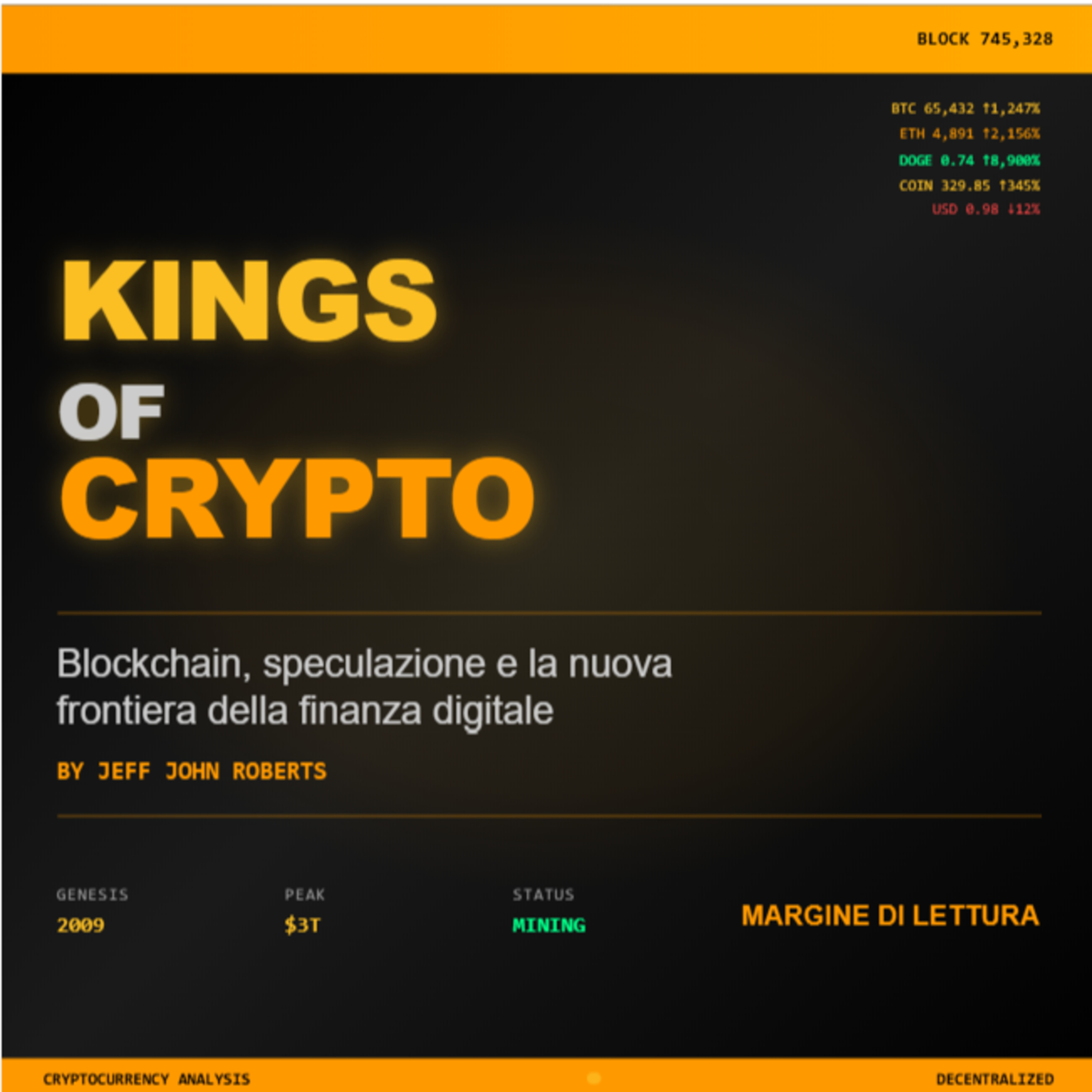 Kings of Crypto - Blockchain, speculazione e la nuova frontiera della finanza digitale | Margine di Lettura episode artwork
