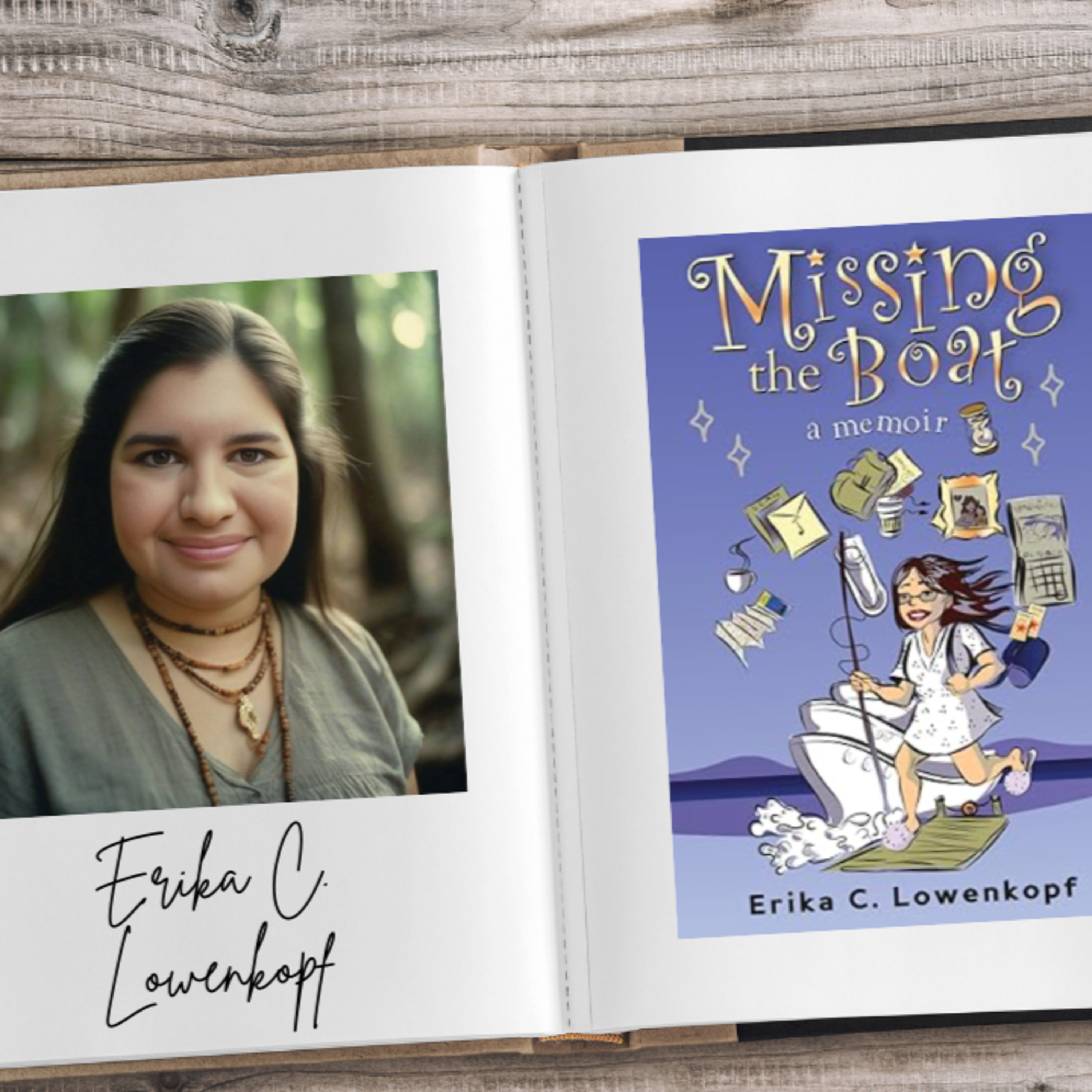 Missing the Boat: Humor, Healing, and Finding My Way | Erika C. Lowenkopf episode artwork
