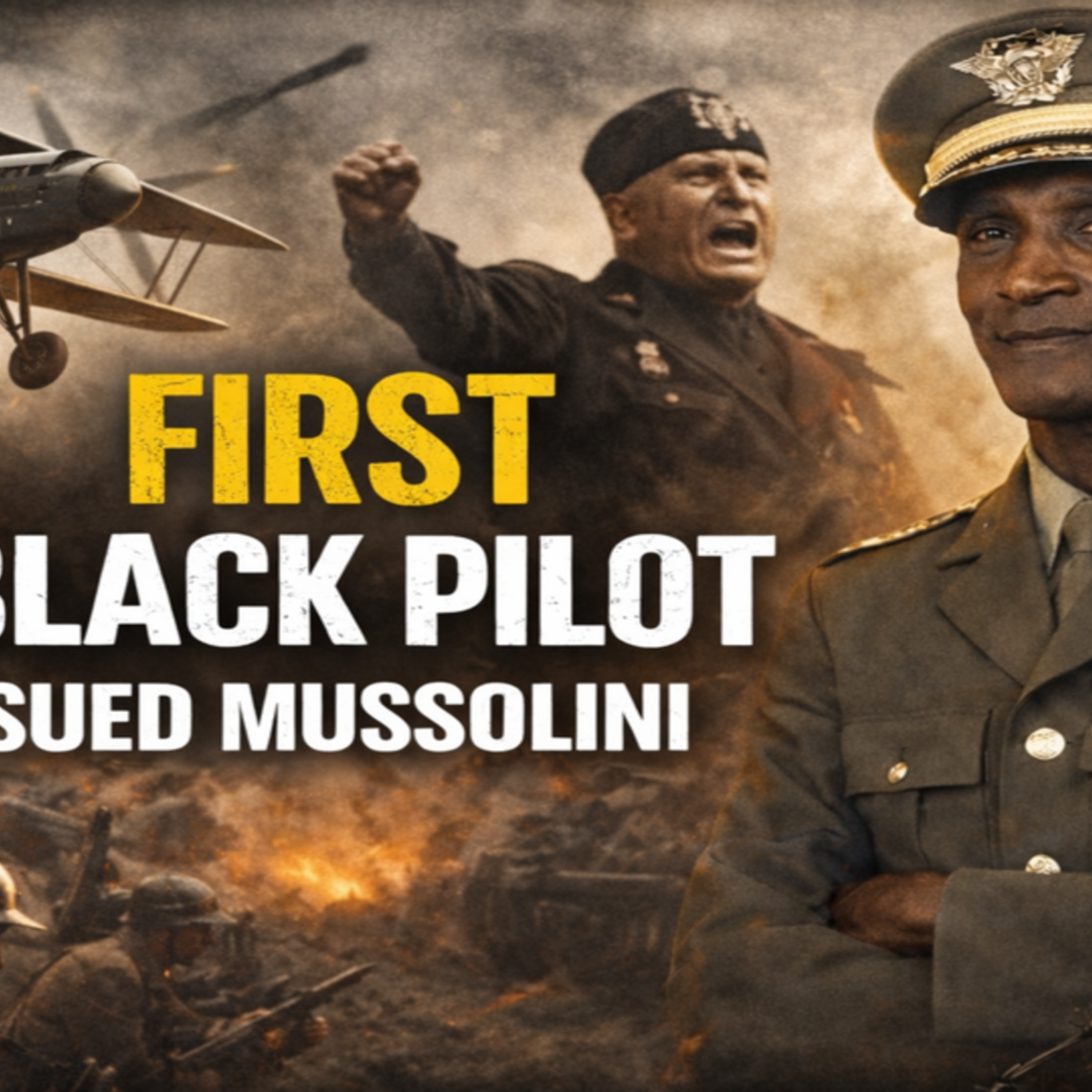 Woldeslassie (Domenico Mondelli): The First Black Pilot Who Defied Fascism episode artwork