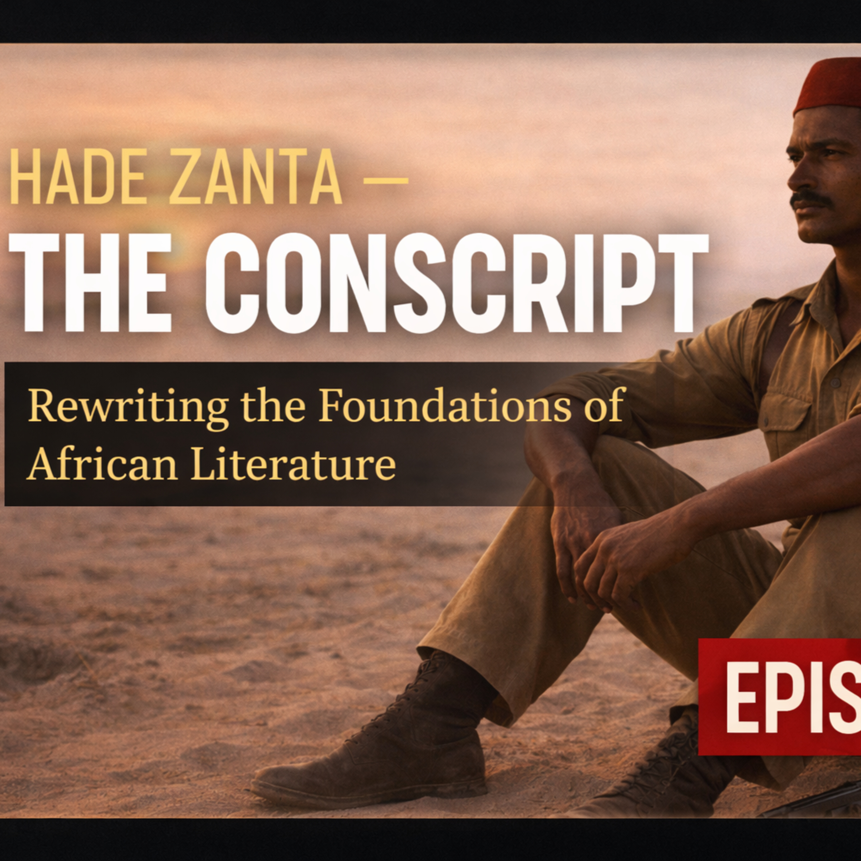 Hade Zanta – The Conscript Rewriting the Foundations of African Literature Episode 2 episode artwork