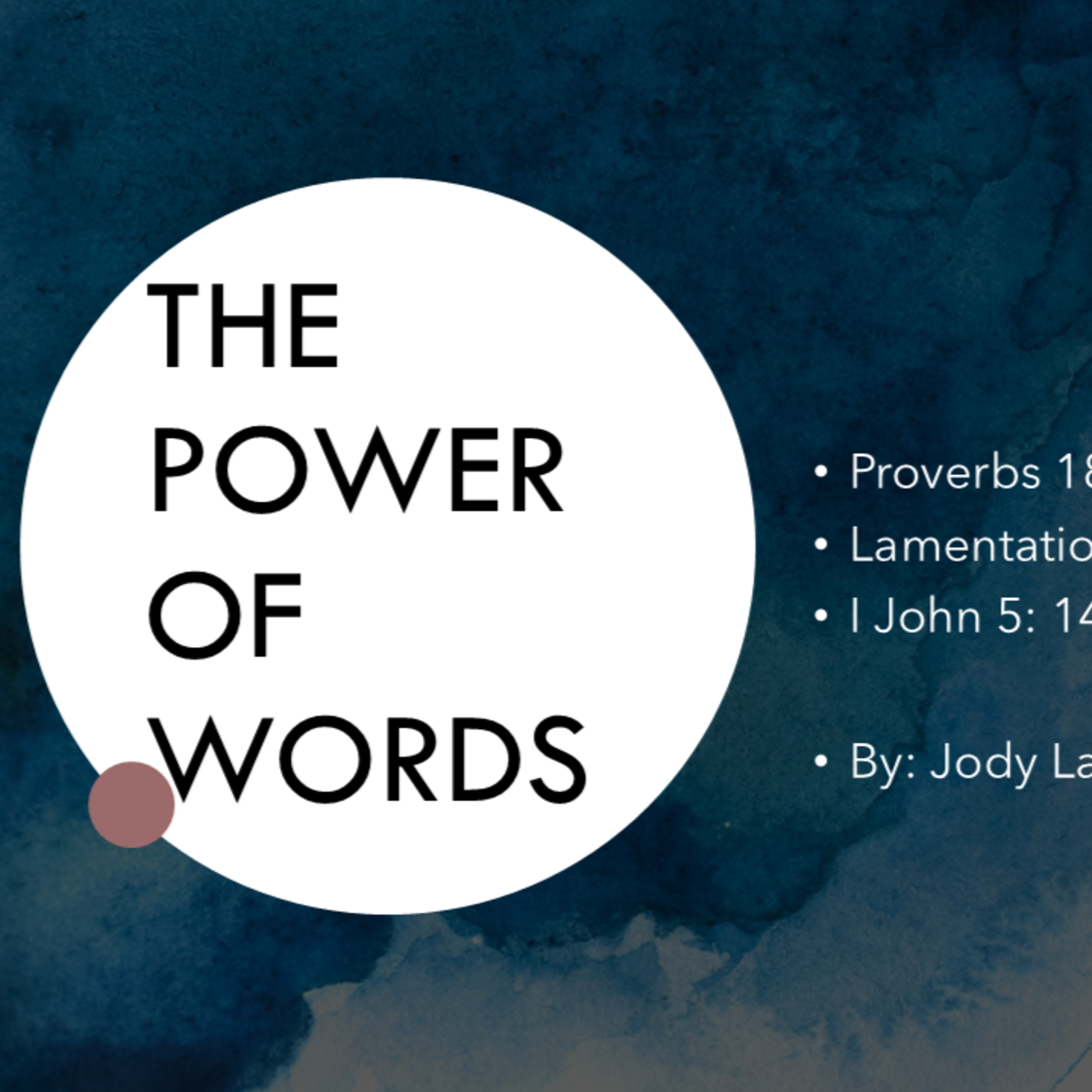 Lavigne Voiceovers presents THE MESSAGE with Jody Lavigne