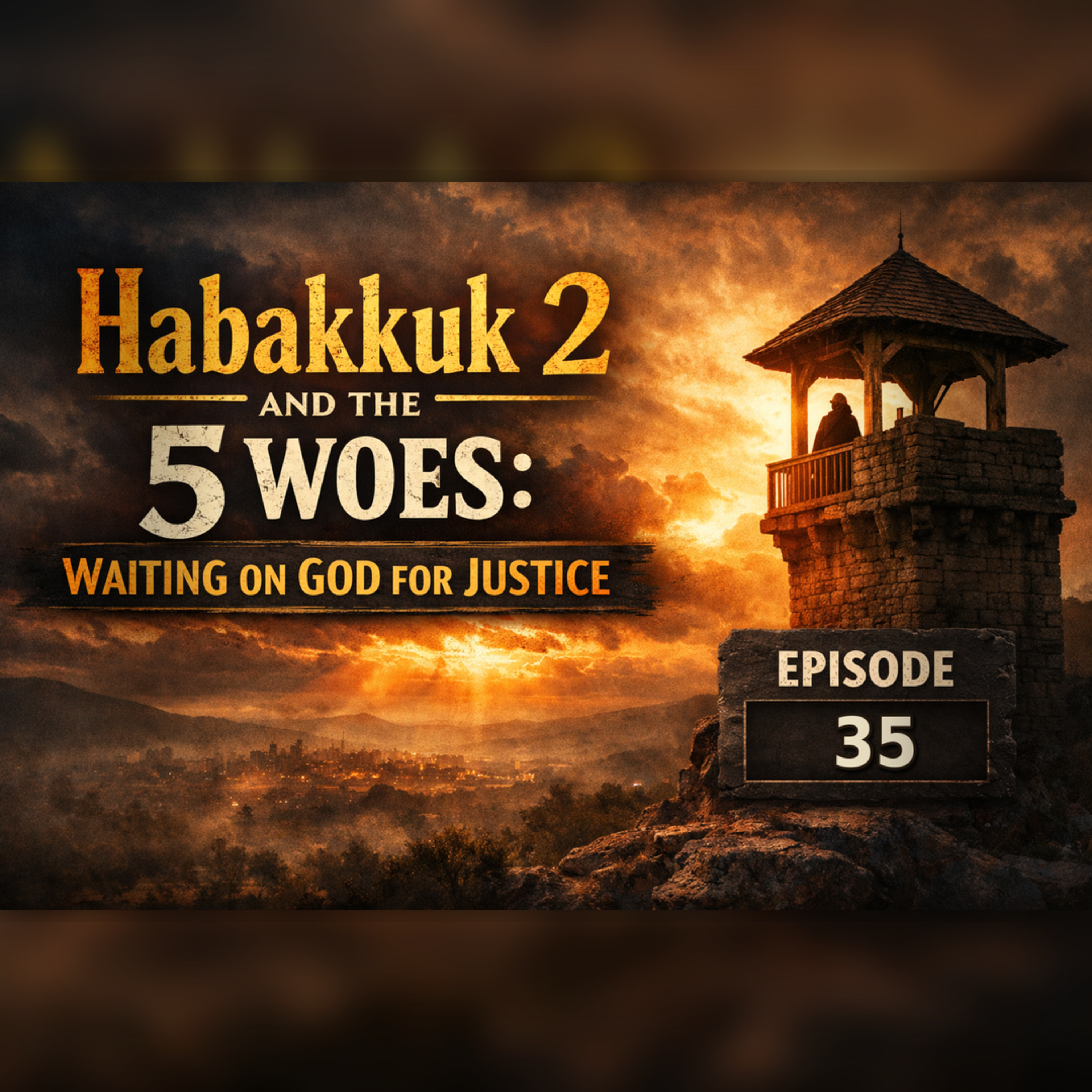 Lavigne Voiceovers Presents THE MESSAGE – Episode 35 - Habakkuk 2 and the 5 Woes episode artwork