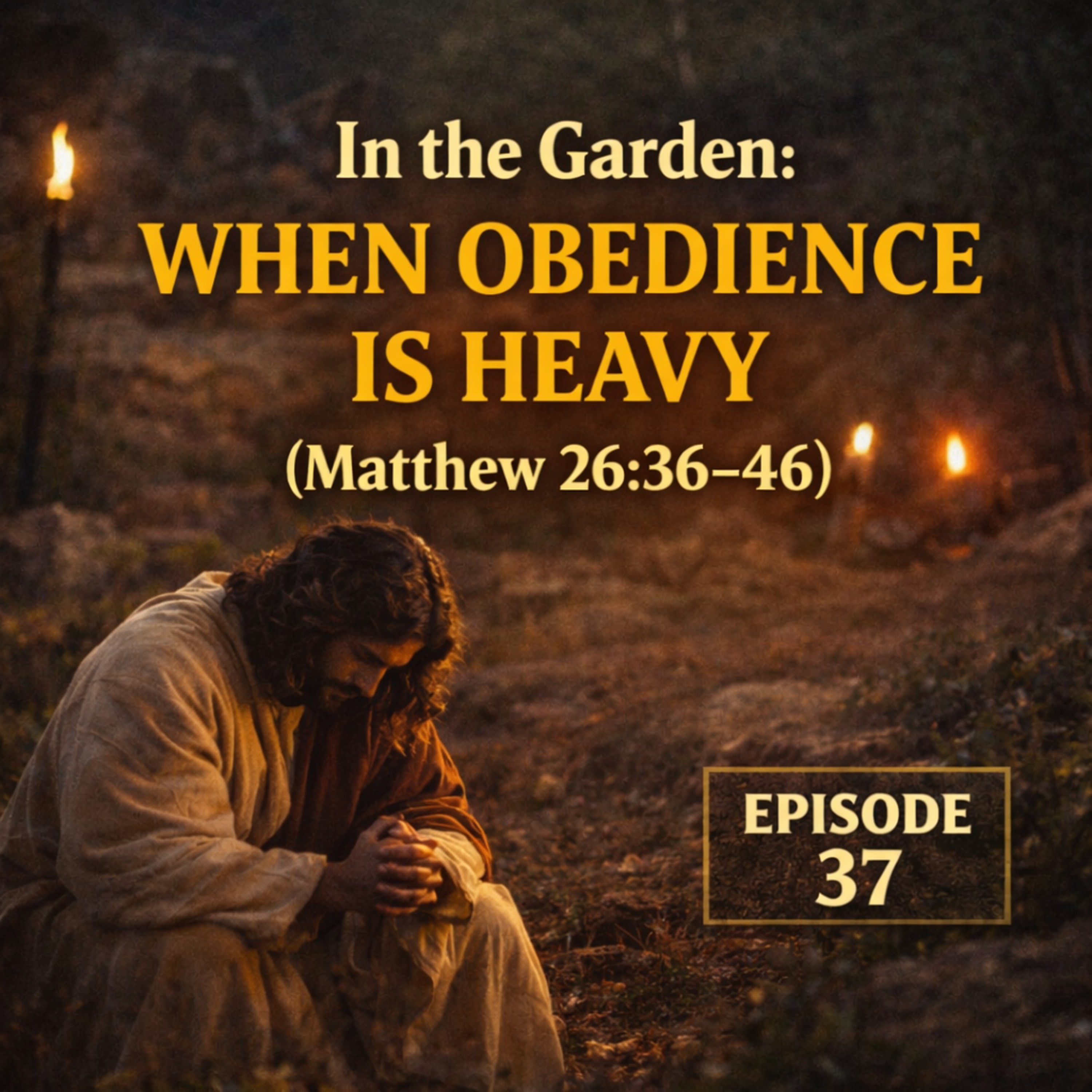 Lavigne Voiceovers Presents THE MESSAGE - Episode 37 - In the Garden: When Obedience is Heavy episode artwork