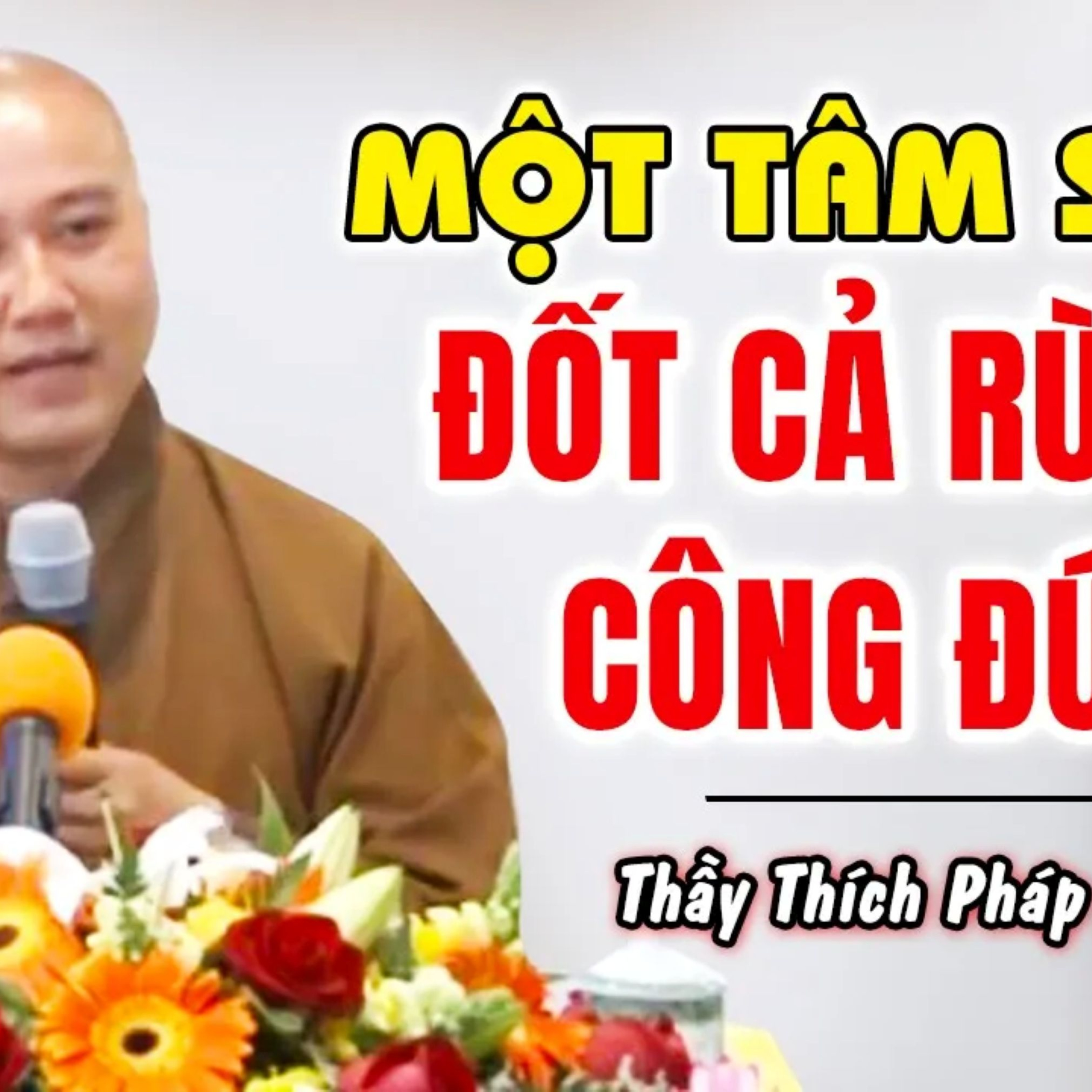 Một tâm sân thiêu cả rừng công đức