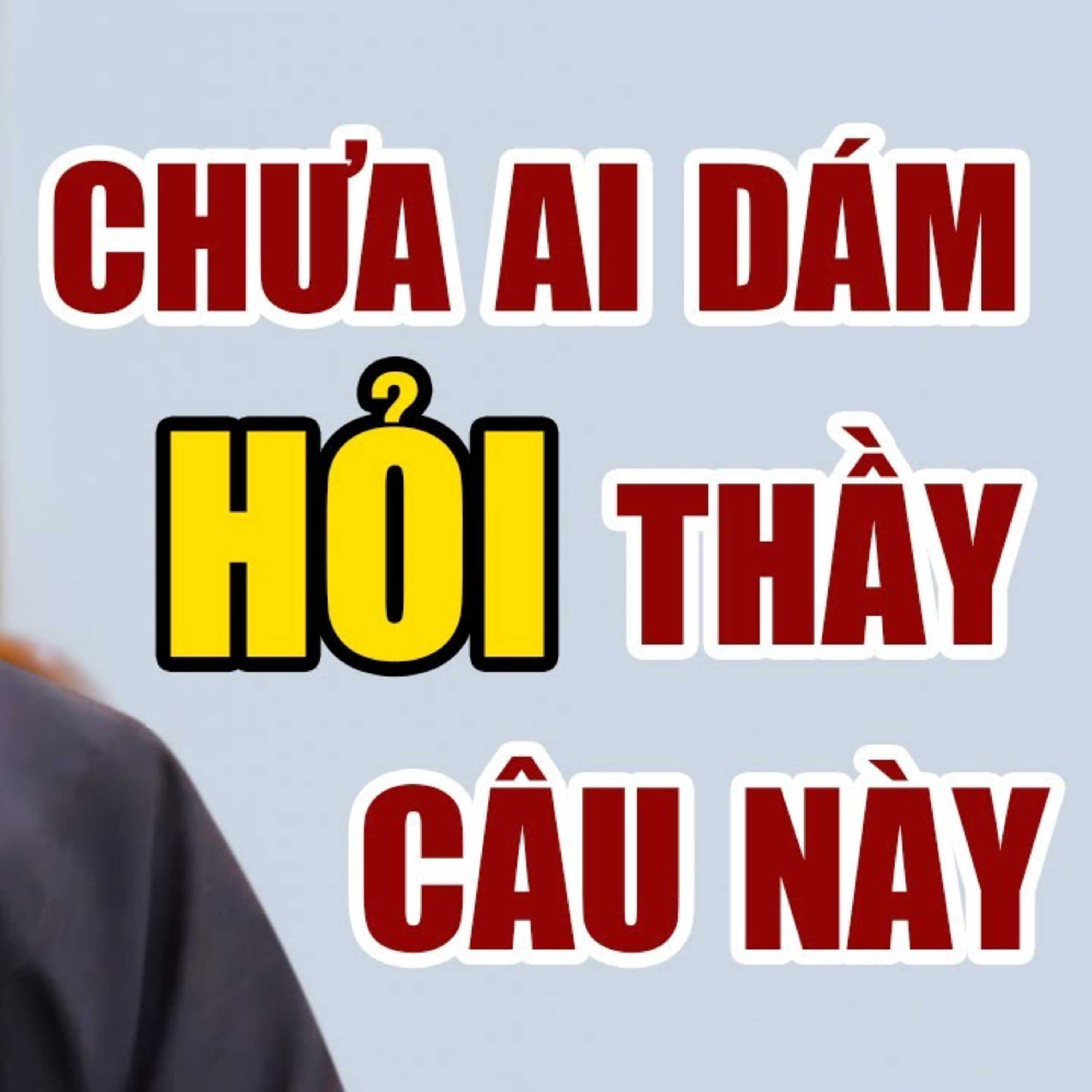Vấn Đáp GÂY CHẤN ĐỘNG, chưa bao giờ có ai dám hỏi Thầy như thế này