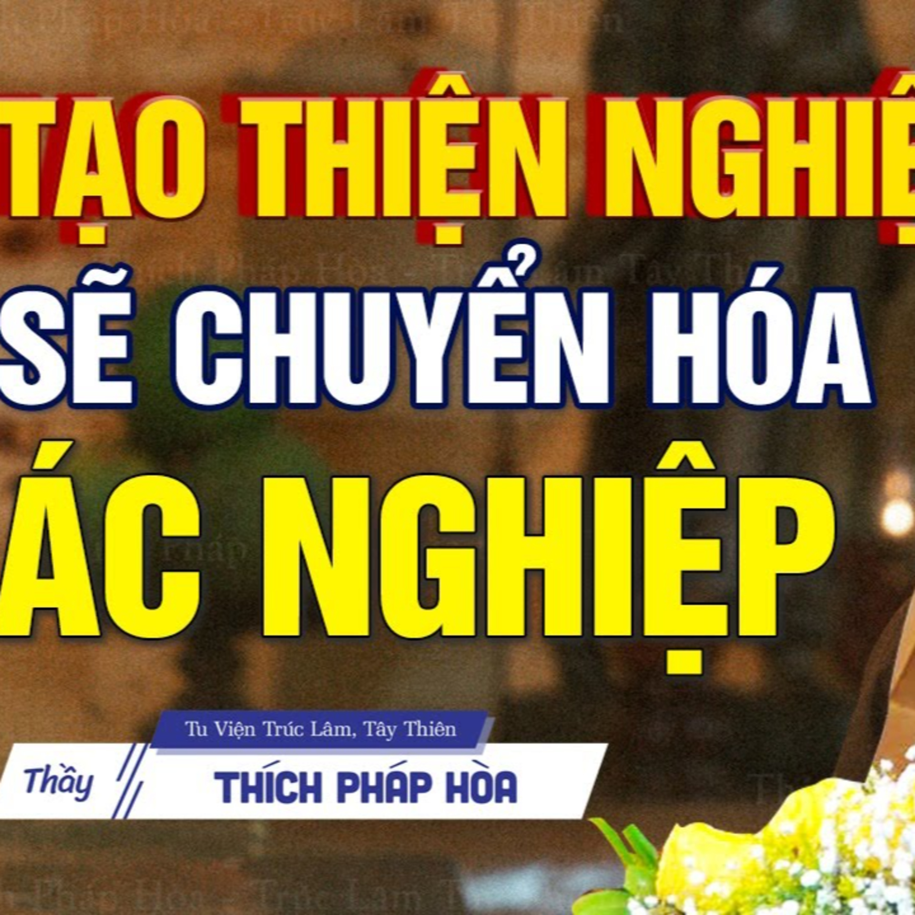 Học cách tạo thiện nghiệp để xóa bỏ ác nghiệp - Thầy Thích Pháp Hòa