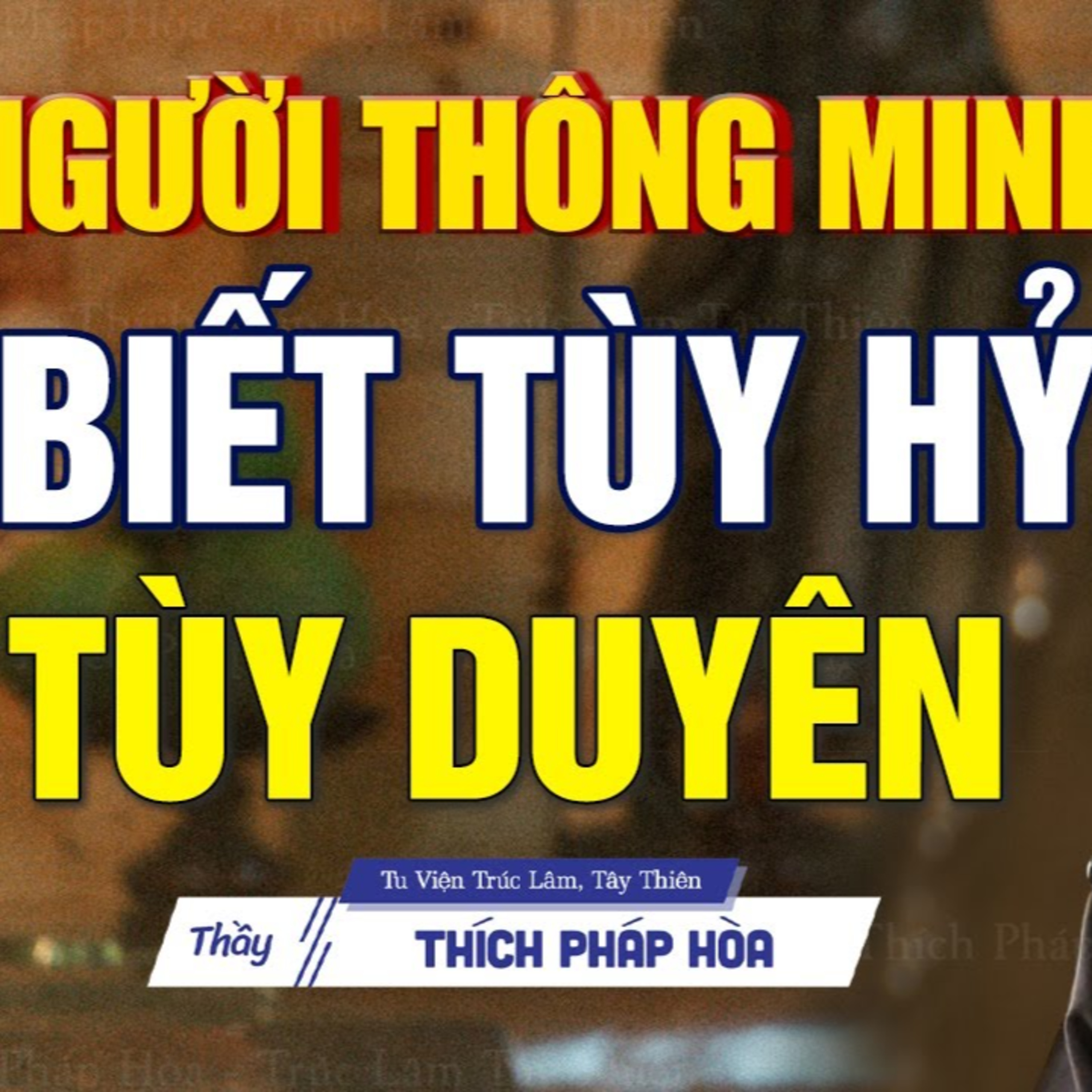 Biết sống tùy hỷ tùy duyên - Thầy Thích Pháp Hòa