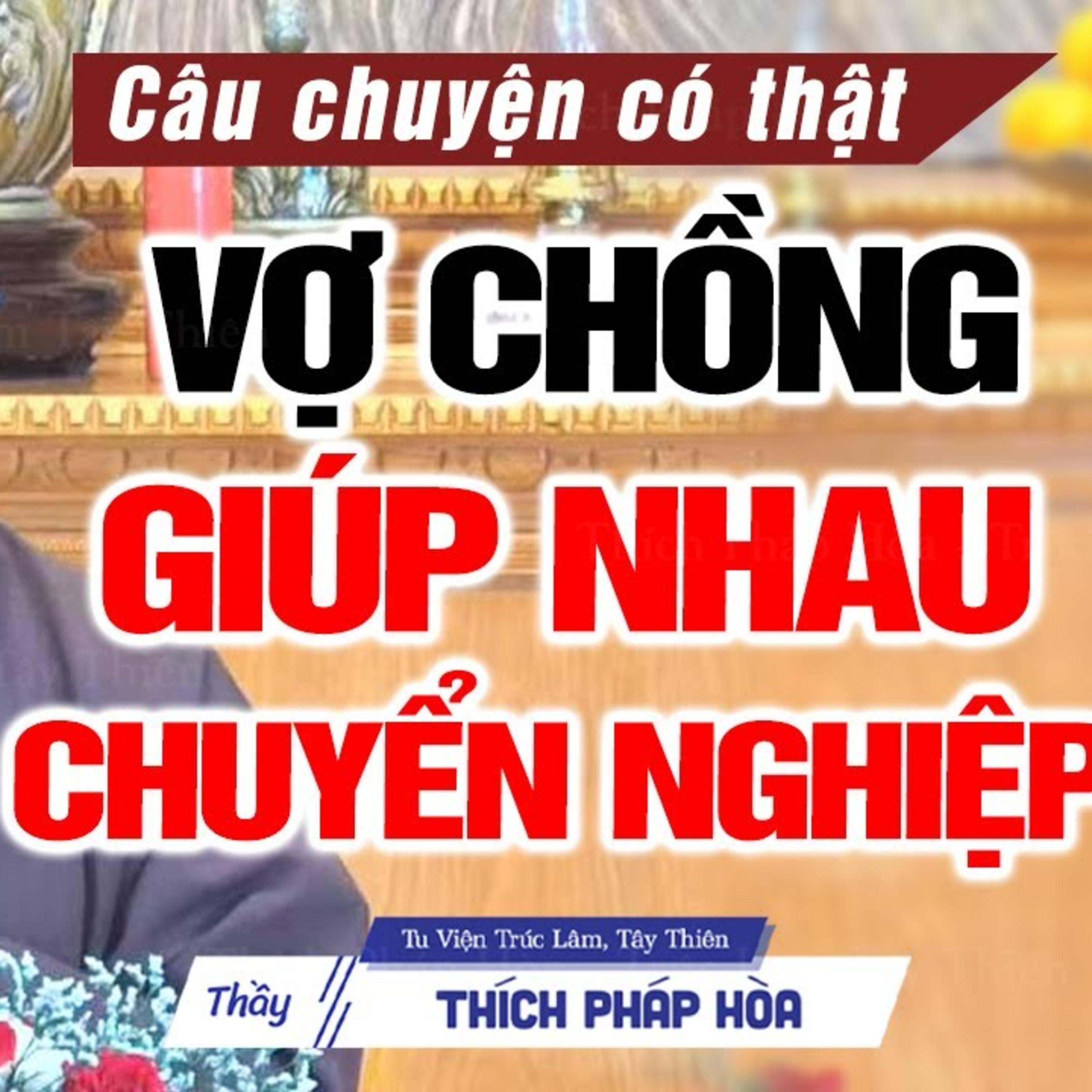 Câu chuyện có thật: Vợ Chồng giúp nhau chuyển được nghiệp (Rất Hay) - Thầy Thích Pháp Hòa
