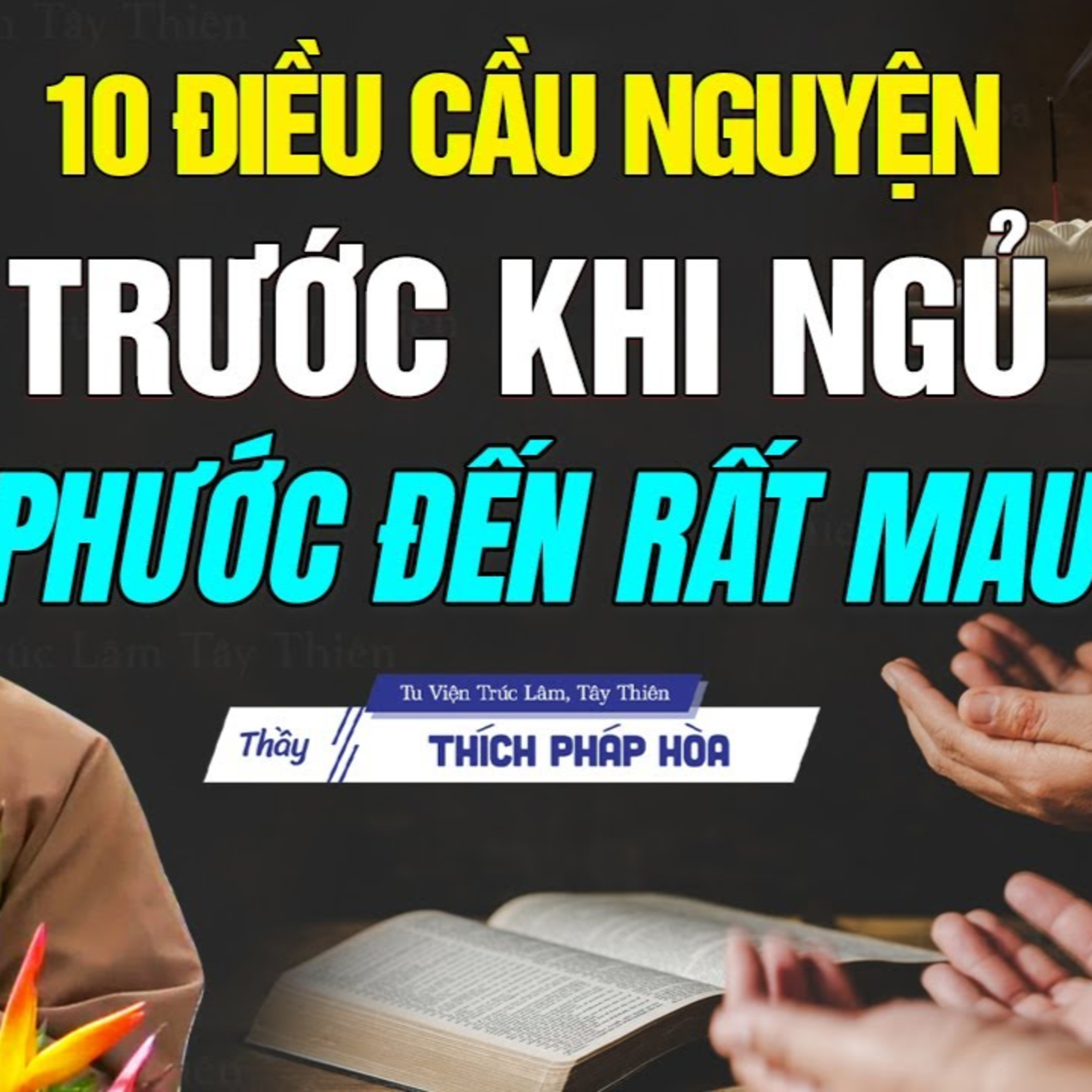 10 điều nên Cầu Nguyện trước khi ngủ, Phước sẽ đến rất mau chóng - Thầy Thích Pháp Hòa