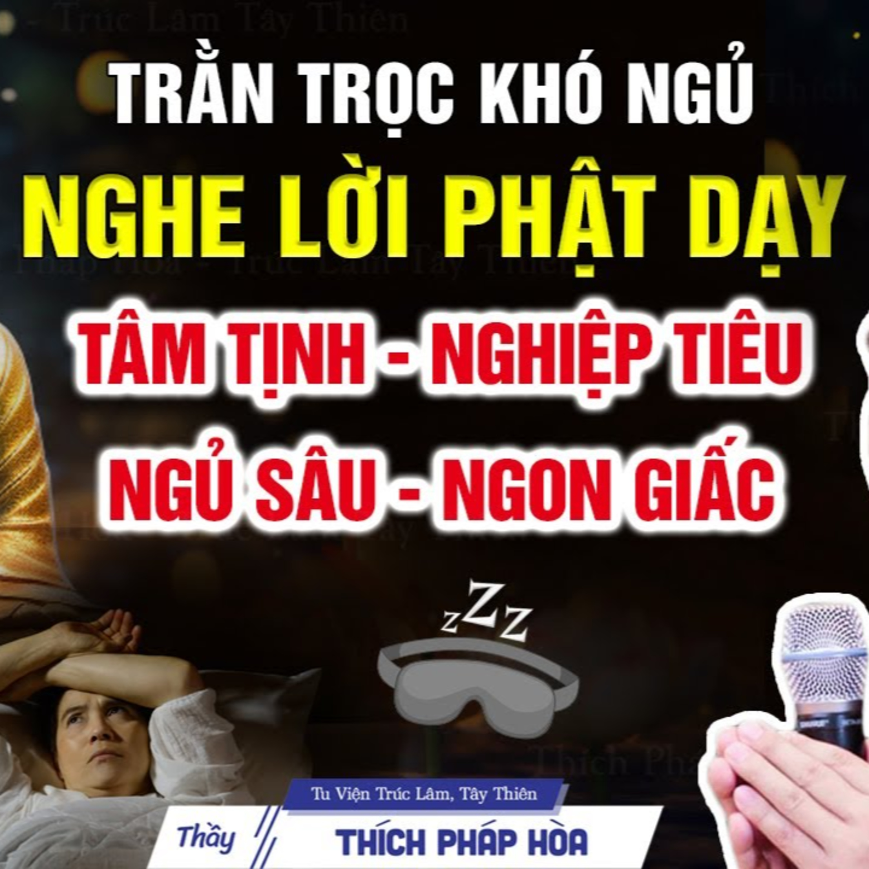 Trằn Trọc Khó Ngủ - Nghe Lời Phật Dạy Tâm Tịnh Nghiệp Tiêu Ngủ Sâu Ngon Giấc - Thầy Thích Pháp Hòa