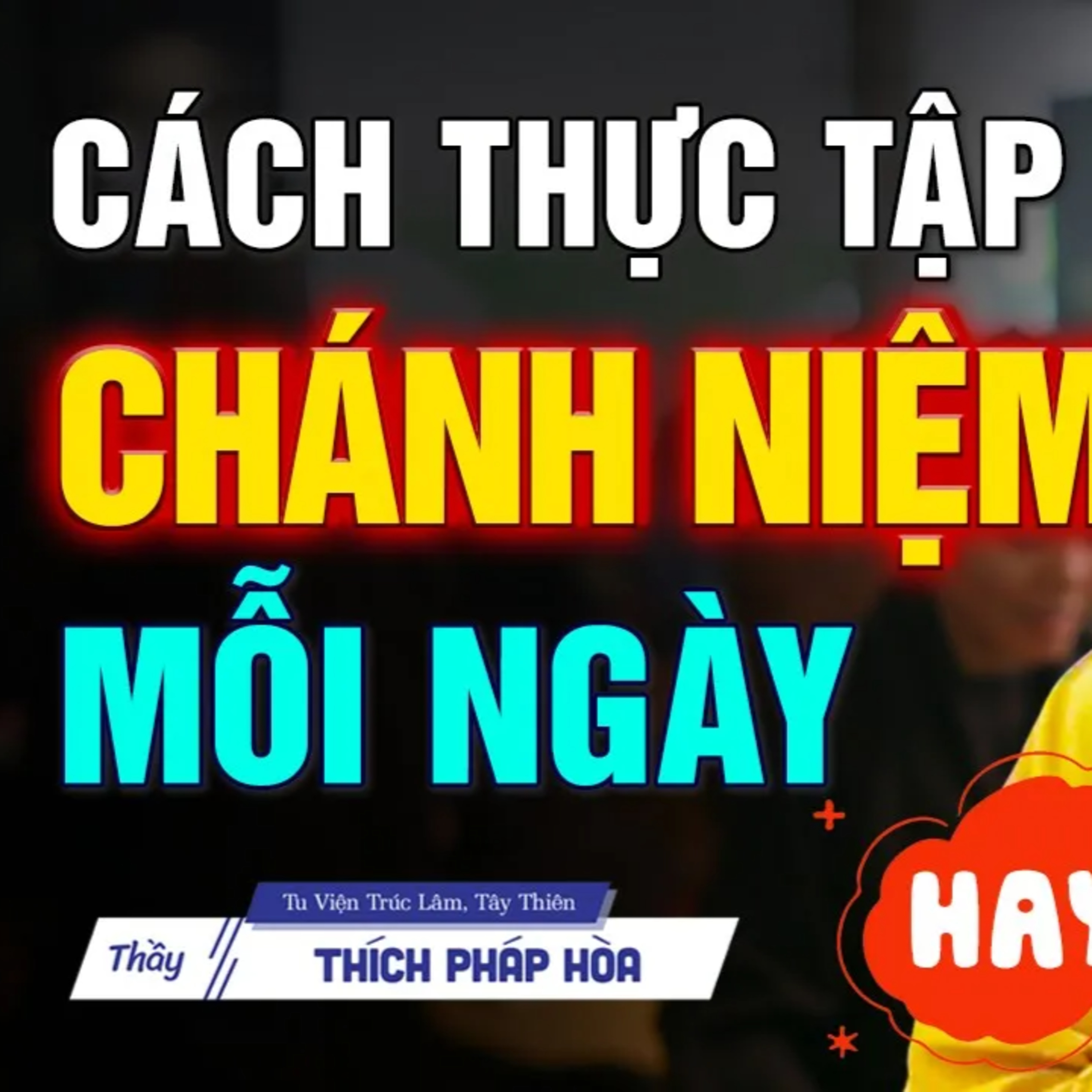 Cách Thực Tập Chánh Niệm Để Tích Lũy Phước Báu Mỗi Ngày (Lời Dạy Rất Hay) - Thầy Pháp Hòa