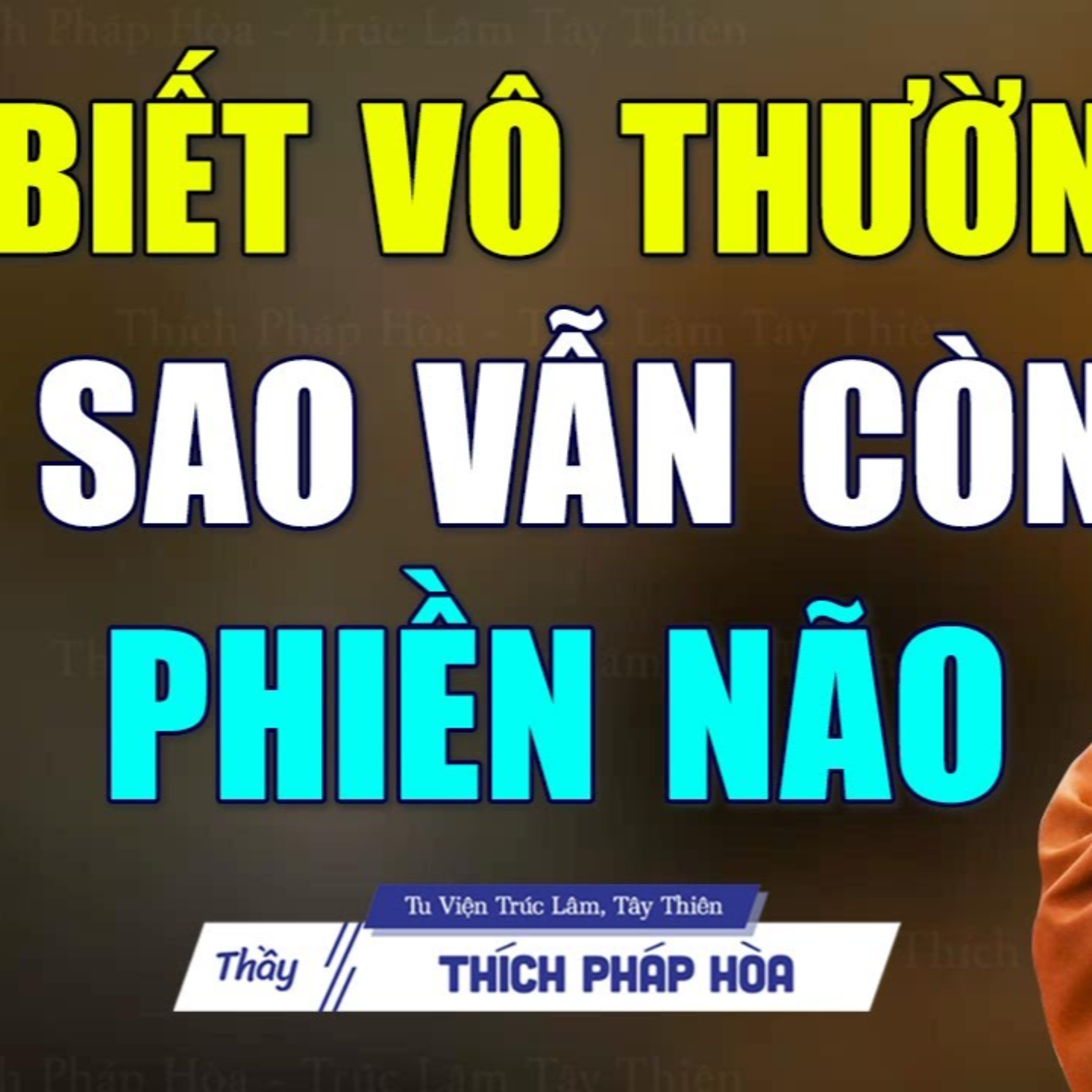 Biết đời vô thường sao còn phiền não - Thầy Pháp Hòa