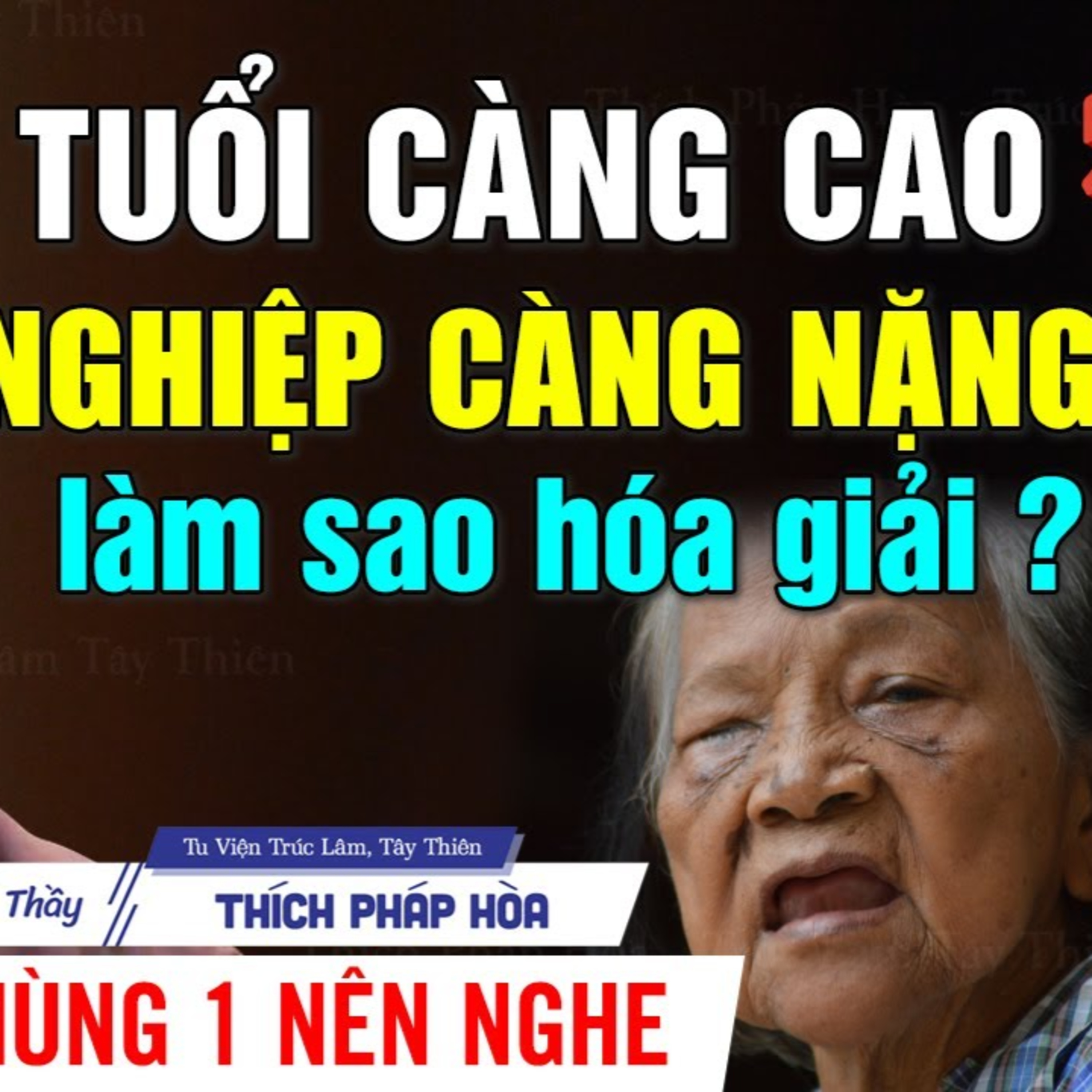 Tuổi Càng Cao Nghiệp Càng Nặng, làm sao hóa giải? (Mùng 1 đầu tháng nên nghe) - Thầy Thích Pháp Hòa