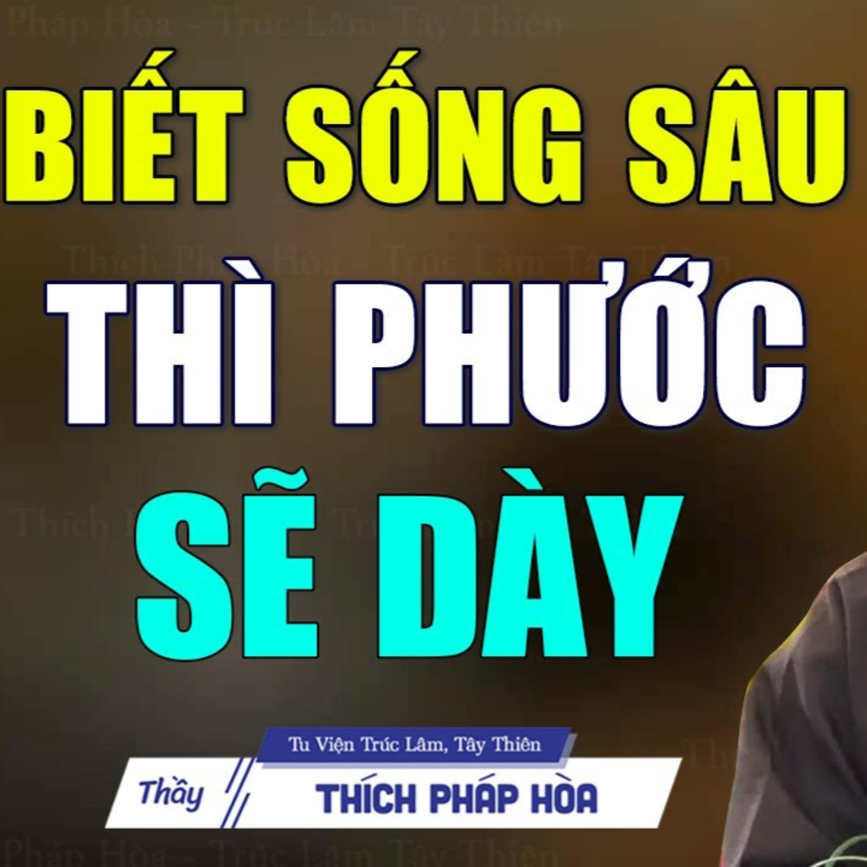 Biết sống sâu thì phước sẽ dày - Thầy Thích Pháp Hòa