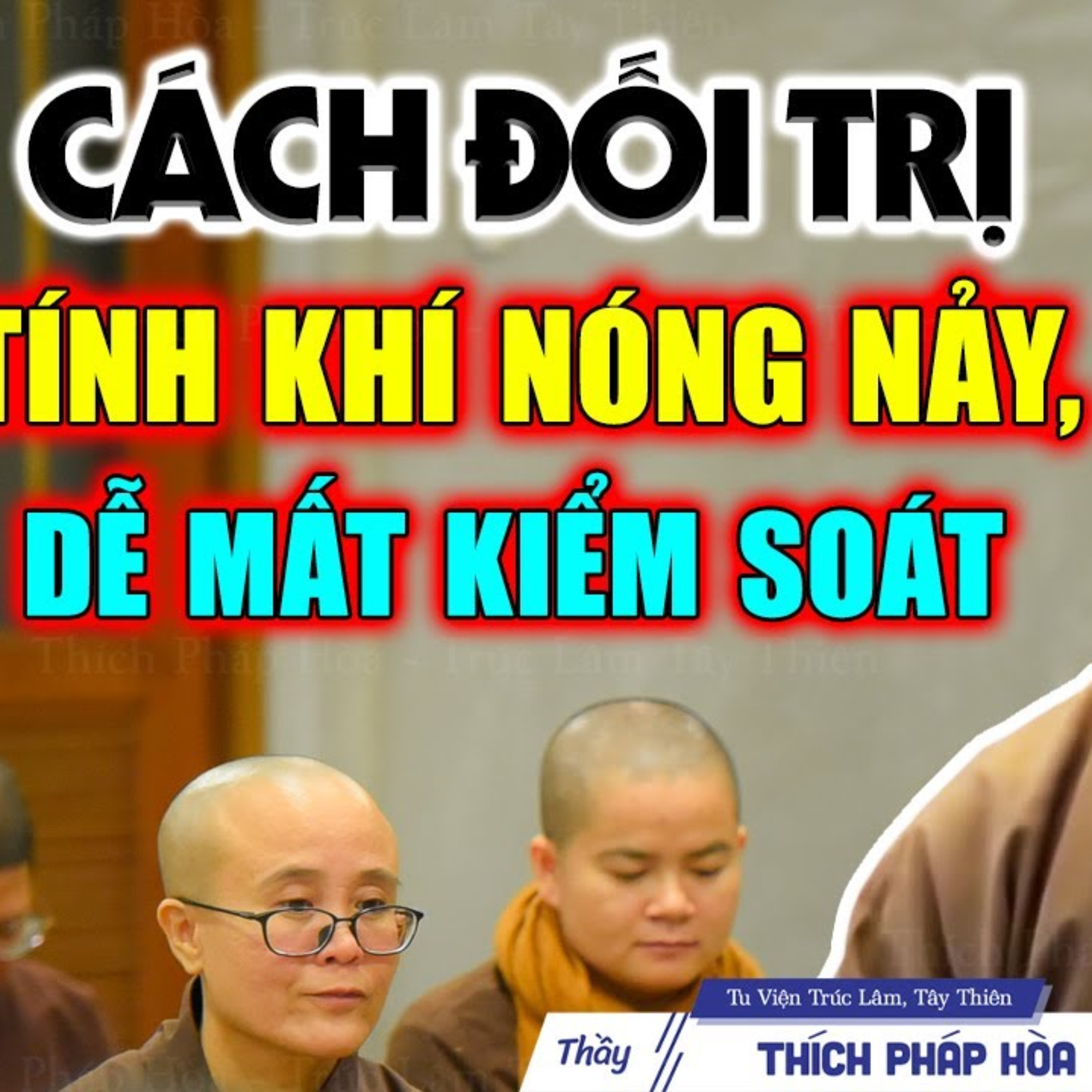 Cách đối trị Nghiệp Nóng Nảy, Dễ Mất Kiểm Soát - Vấn Đáp Thầy Thích Pháp Hòa