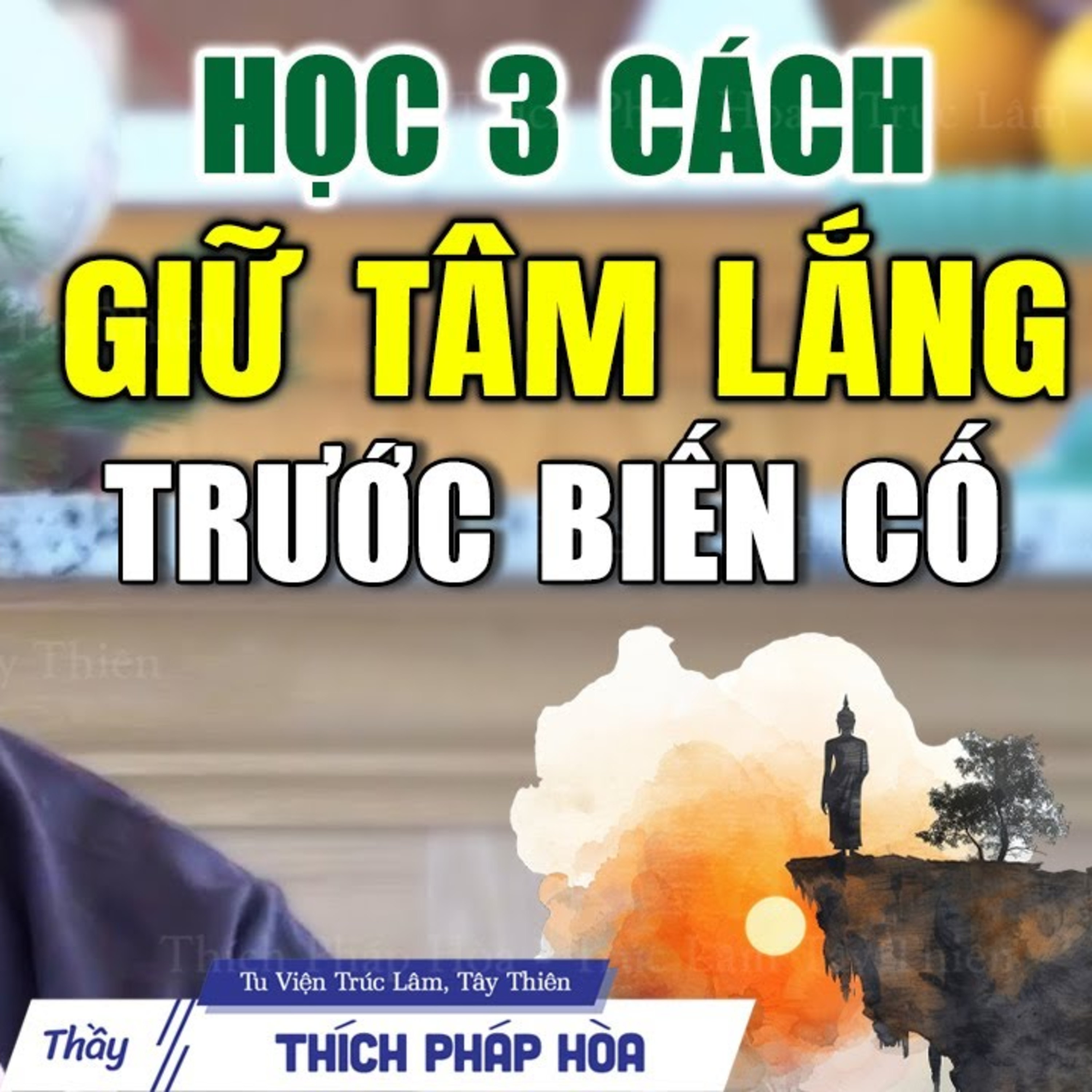 3 cách GIỮ TÂM BÌNH LẶNG trước mọi cảnh duyên - Thầy Thích Pháp Hòa