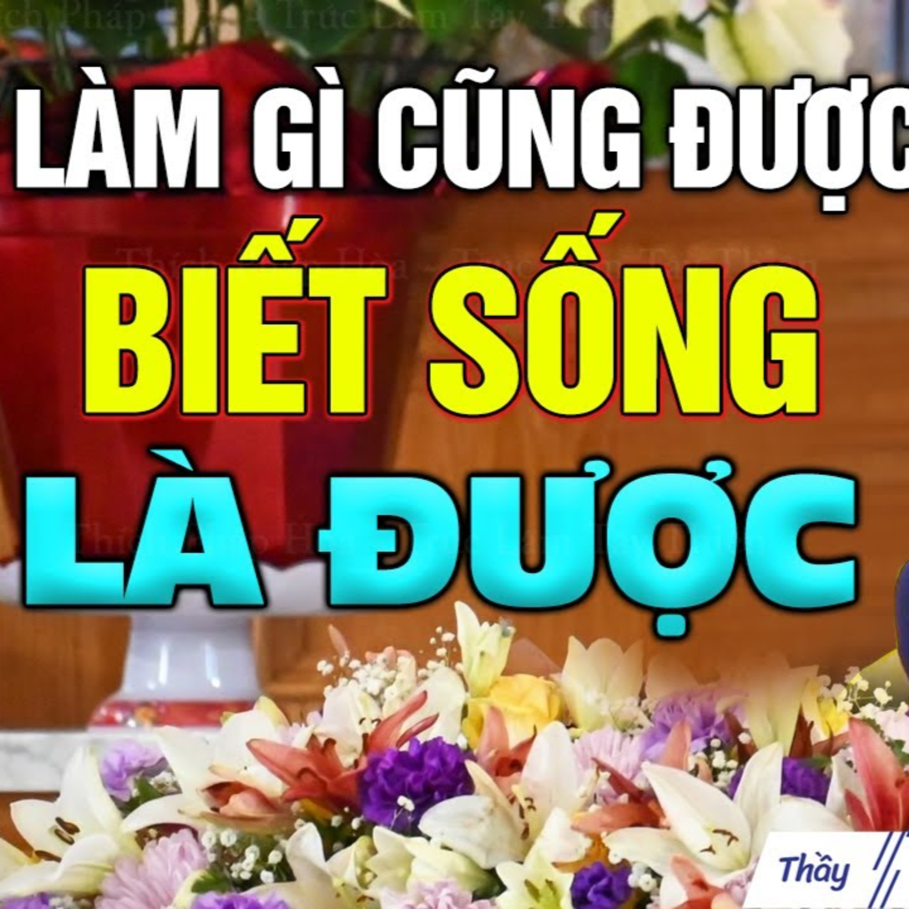 Làm gì cũng được BIẾT SỐNG là được - Thầy Thích Pháp Hòa (rất hay - ý nghĩa)