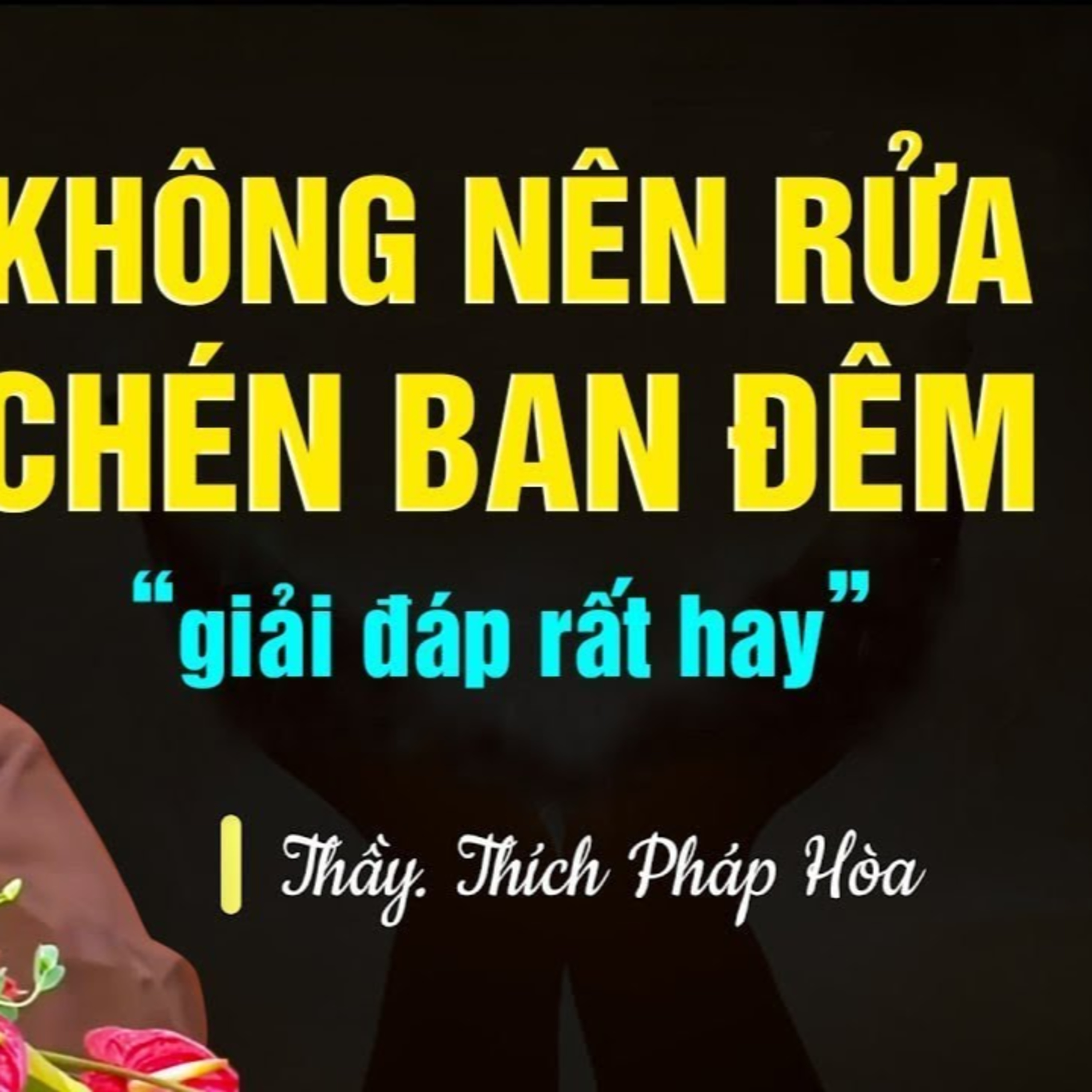 Giải đáp siêu vui KHÔNG NÊN RỬA CHÉN BAN ĐÊM - Vấn Đáp Thầy Thích Pháp Hòa