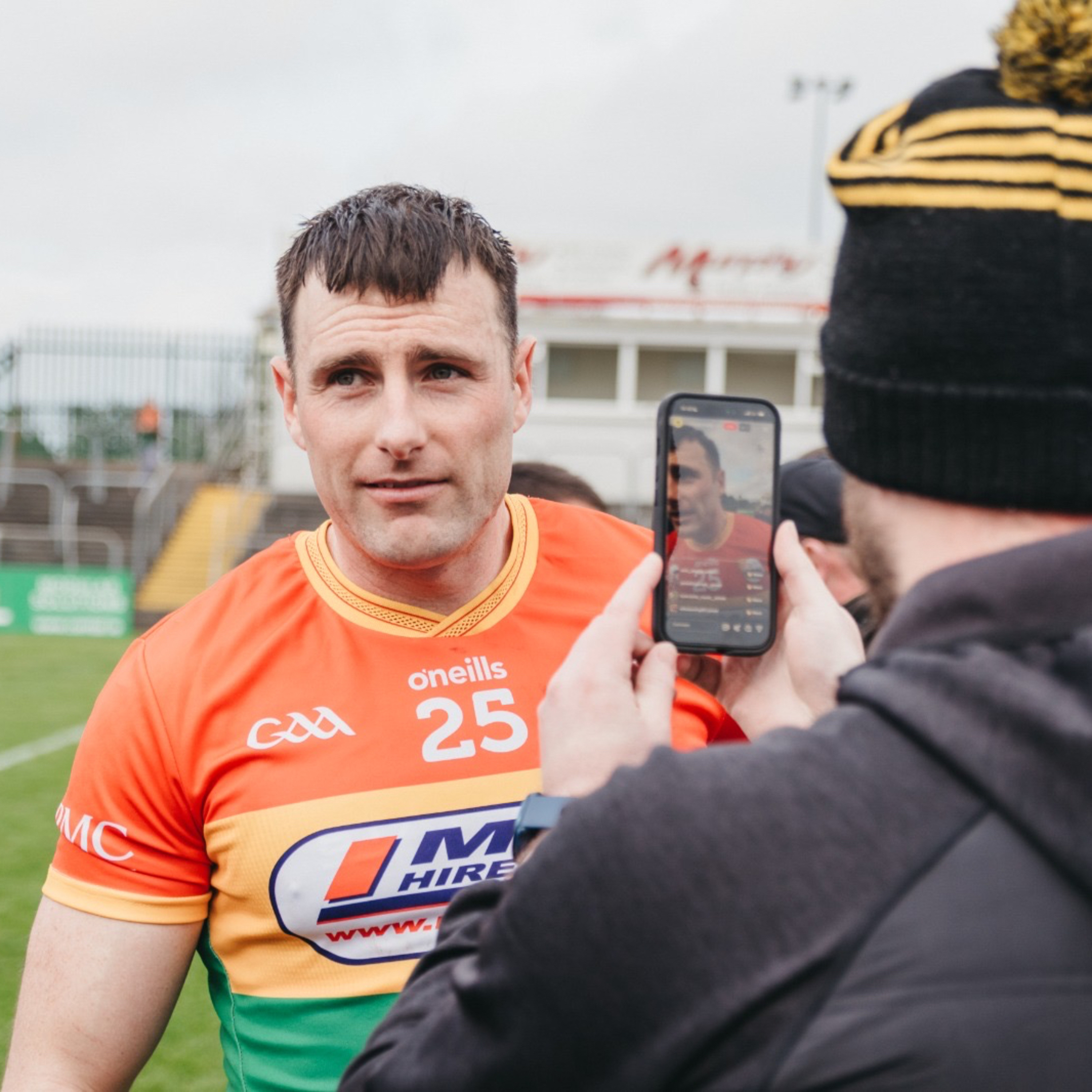 Live Player Interviews after Carlow’s promotion to Division 3 of the National Football League