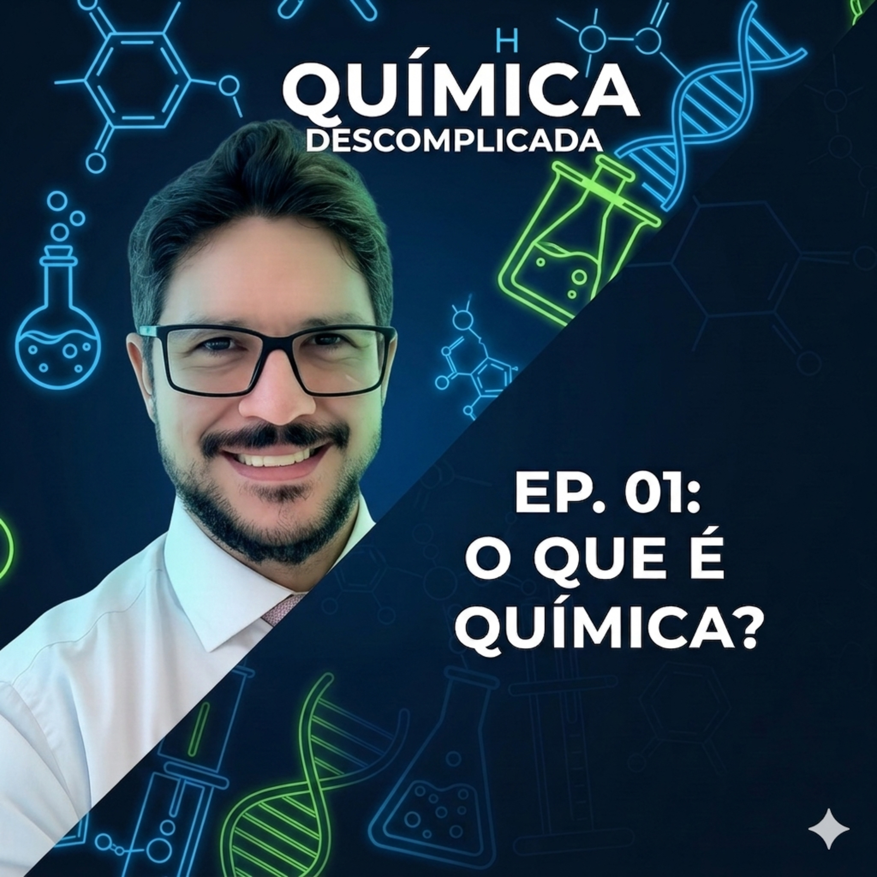 🎙️ EP-01 QG-01 Afinal, o que é Química? episode artwork