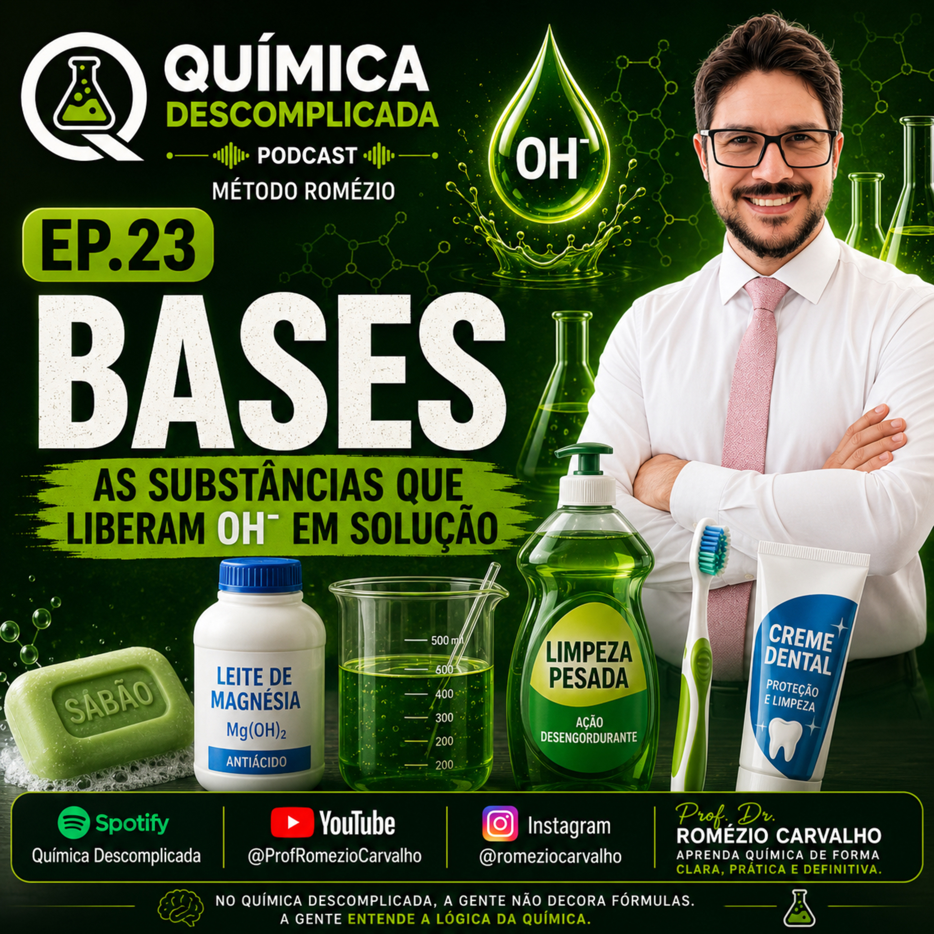🎙️ EP-23 QG-23 Bases: as substâncias que liberam hidroxila em solução episode artwork