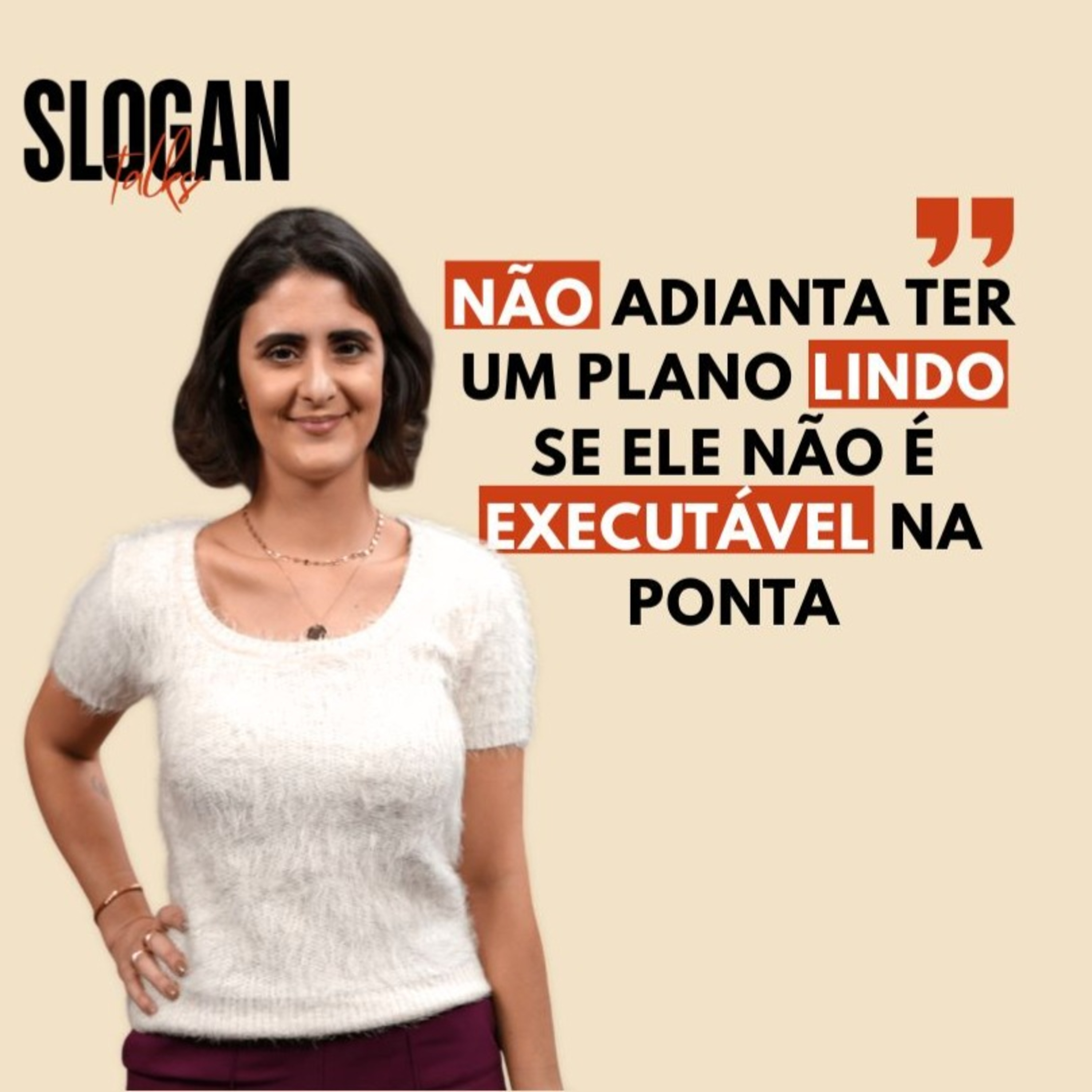 “Marketing é lógica e mágica” – Marina Ballini, Unilever | SLOGAN talks episode artwork