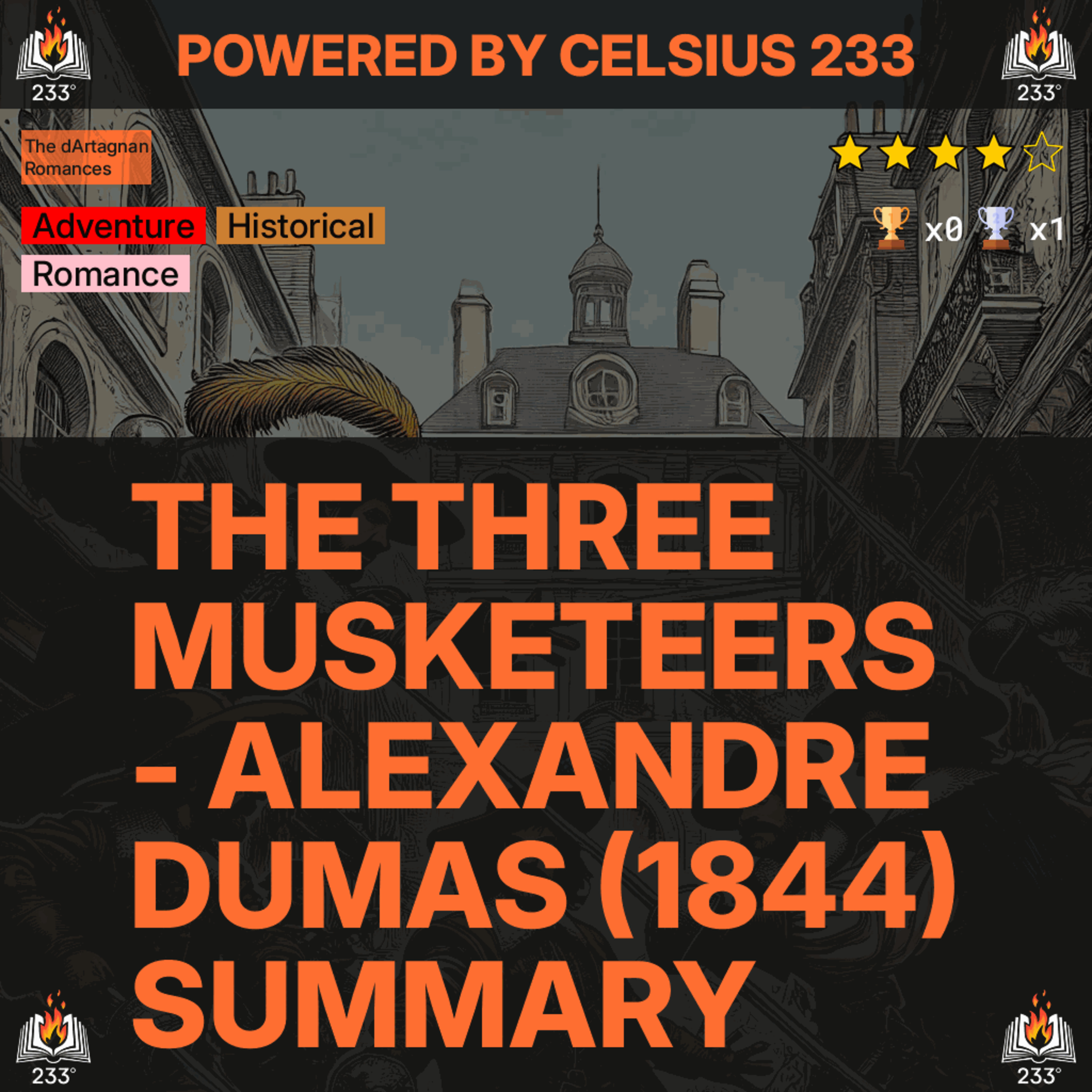 The Three Musketeers - Alexandre Dumas (1844) Summary (The dArtagnan Romances - 1)