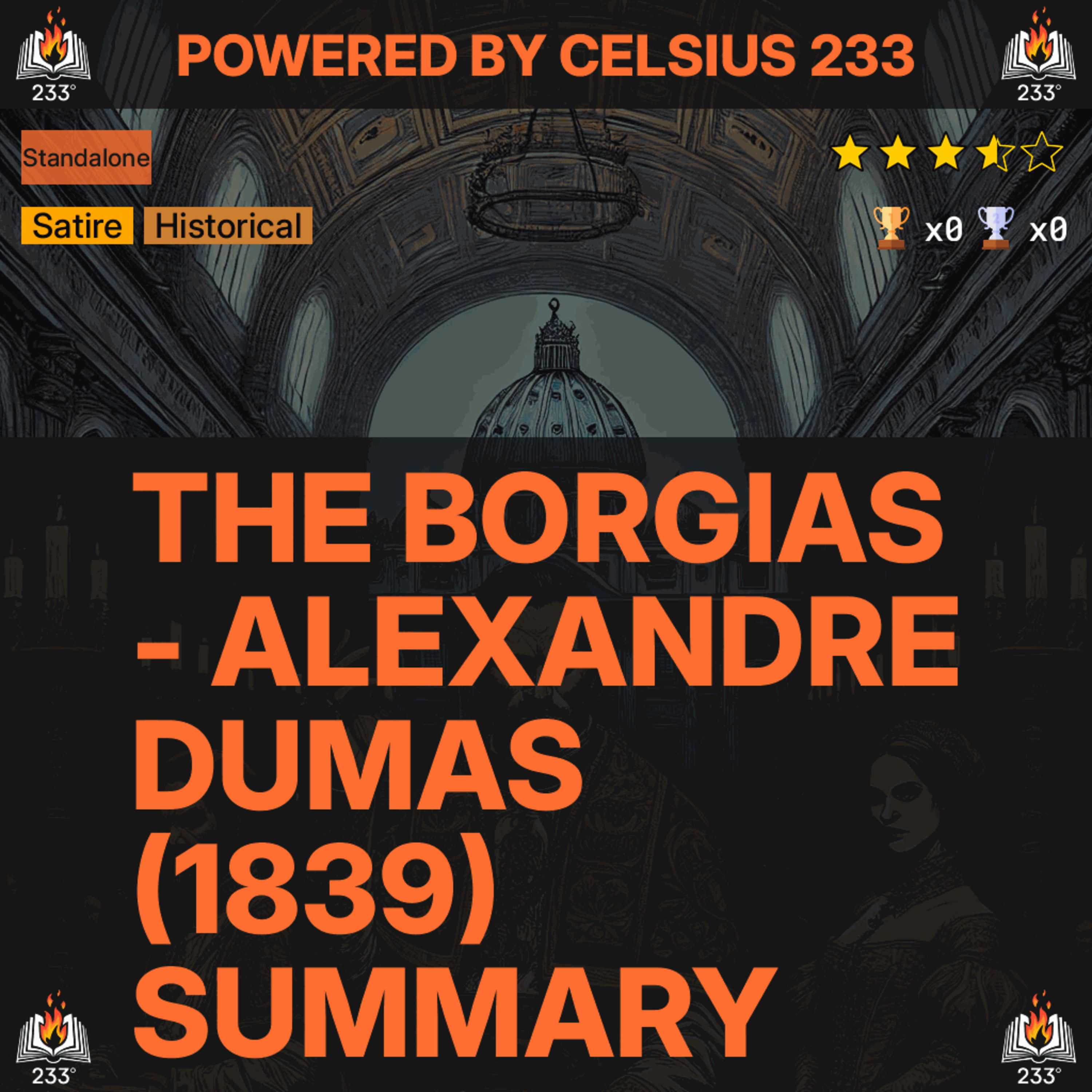 The Borgias - Alexandre Dumas (1839) Summary
