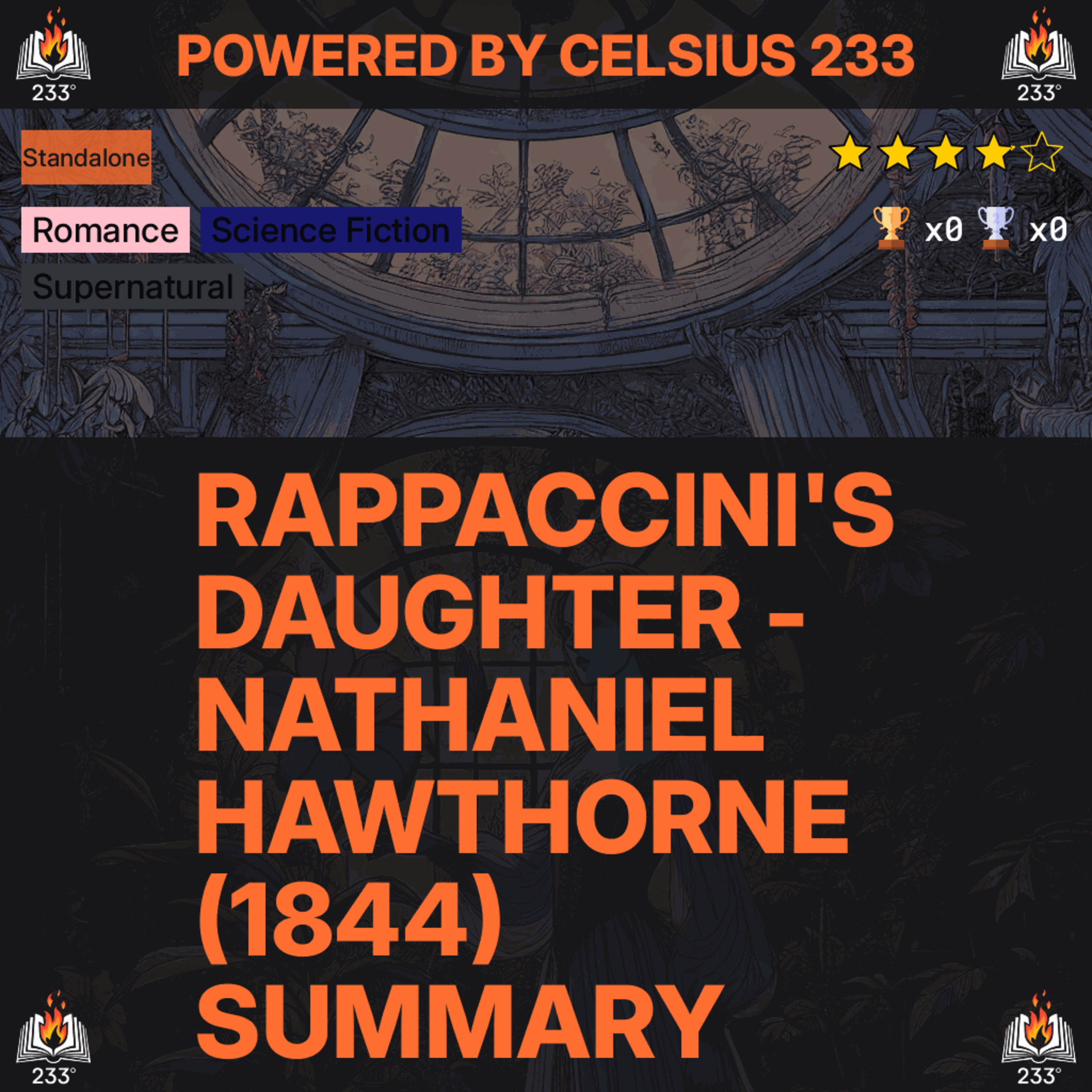 Rappaccini's Daughter - Nathaniel Hawthorne (1844) Summary