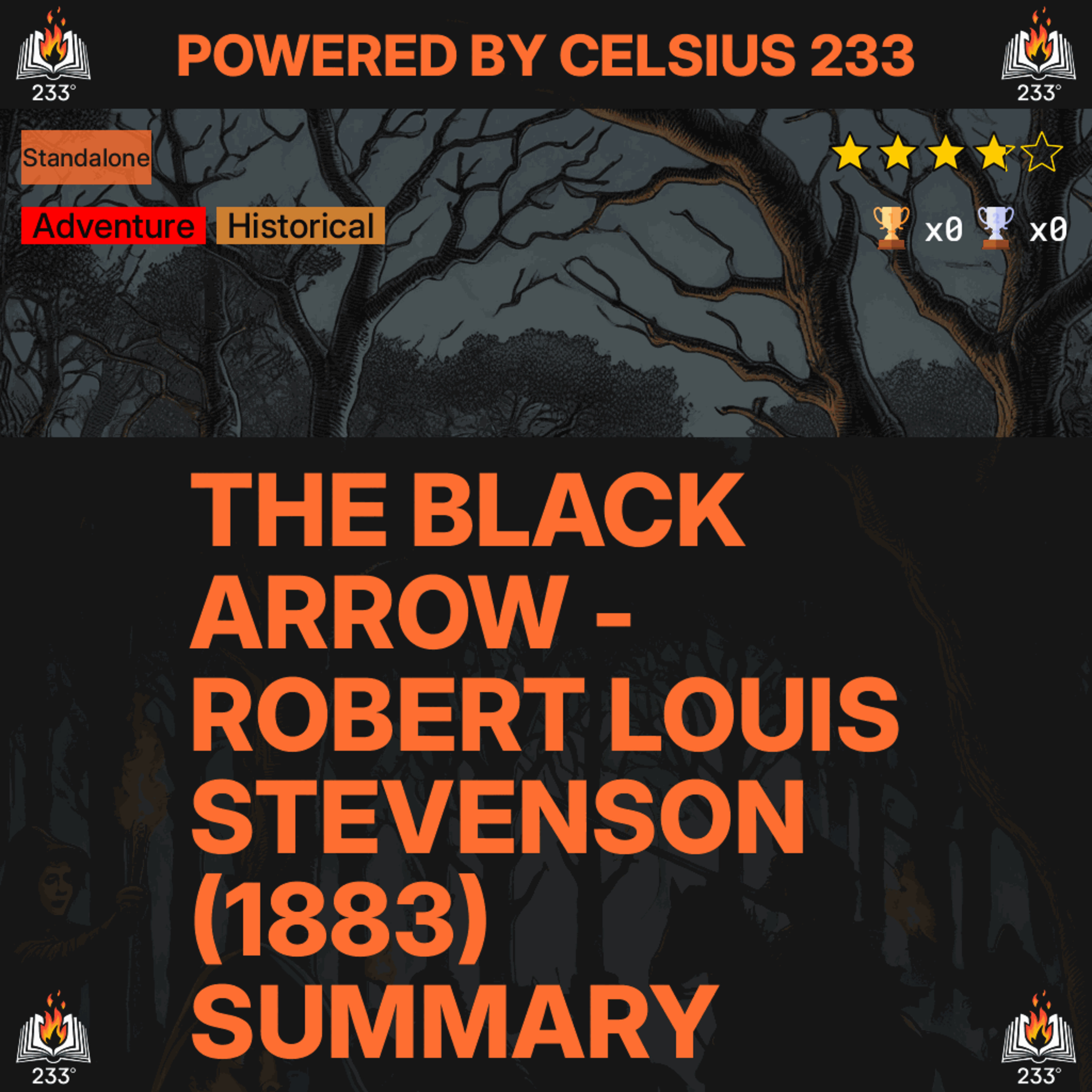 The Black Arrow - Robert Louis Stevenson (1883) Summary