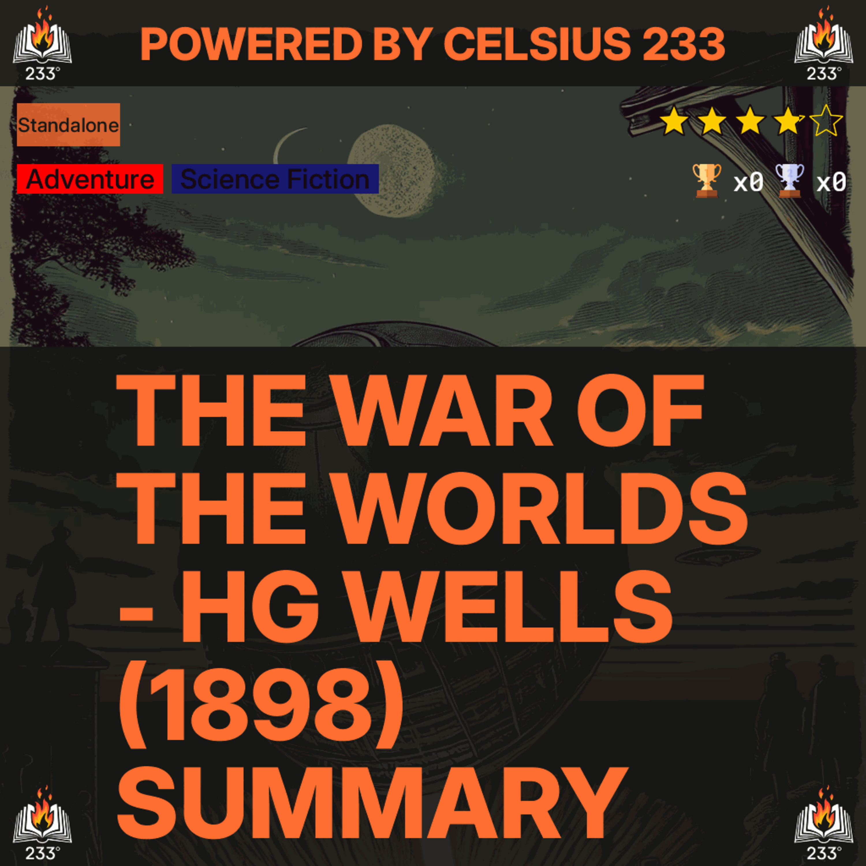 The War of the Worlds - HG Wells (1898) Summary