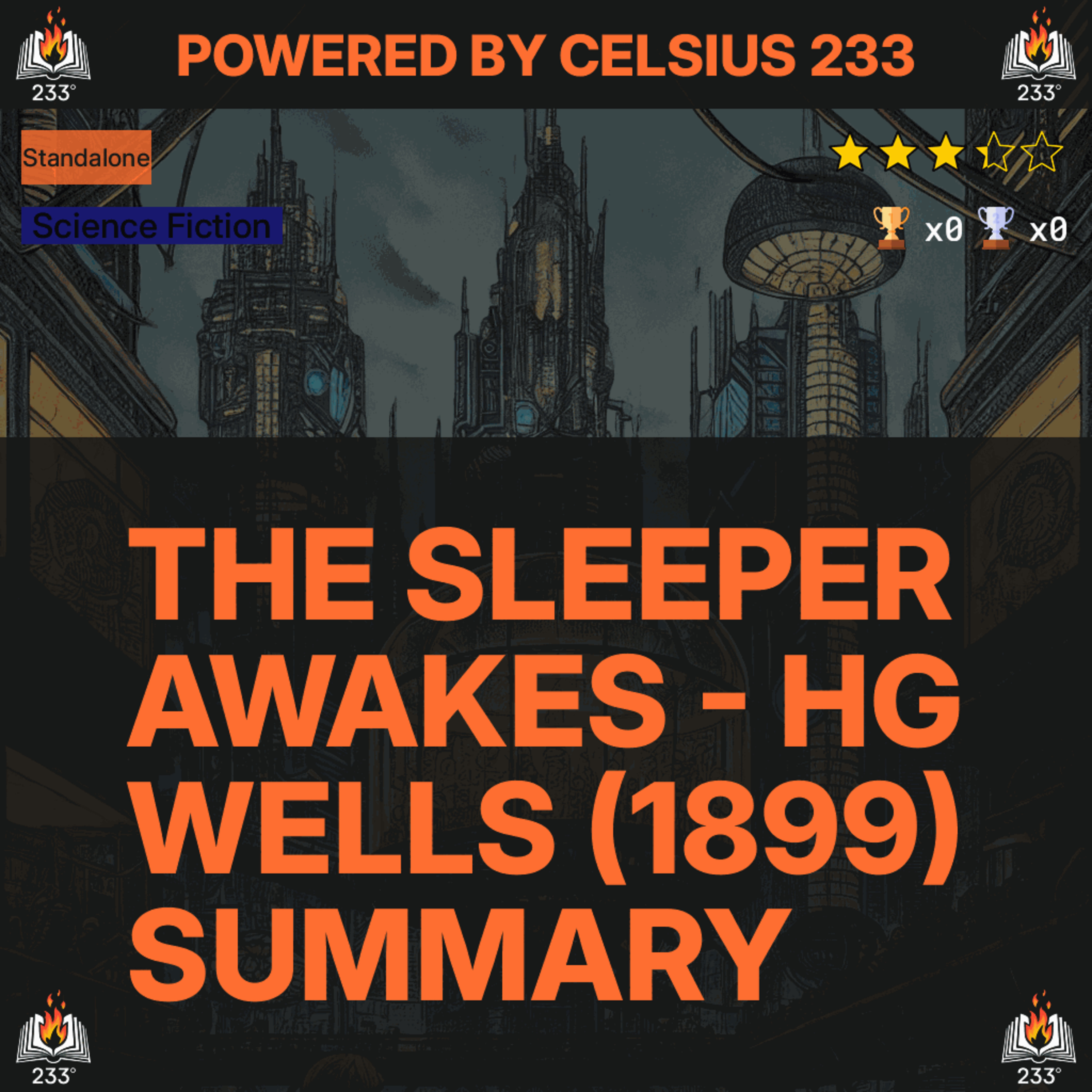The Sleeper Awakes - HG Wells (1899) Summary