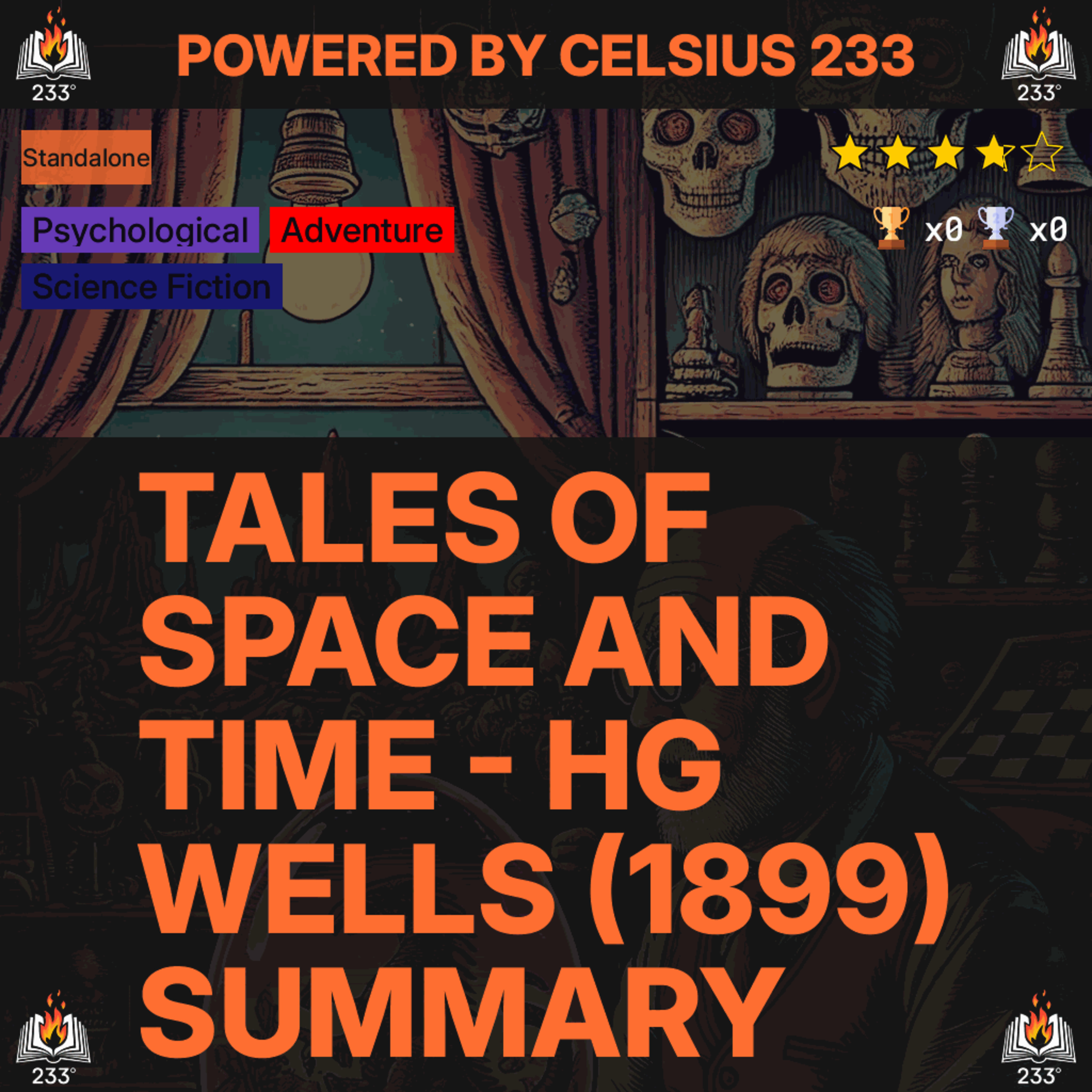 Tales of Space and Time - HG Wells (1899) Summary