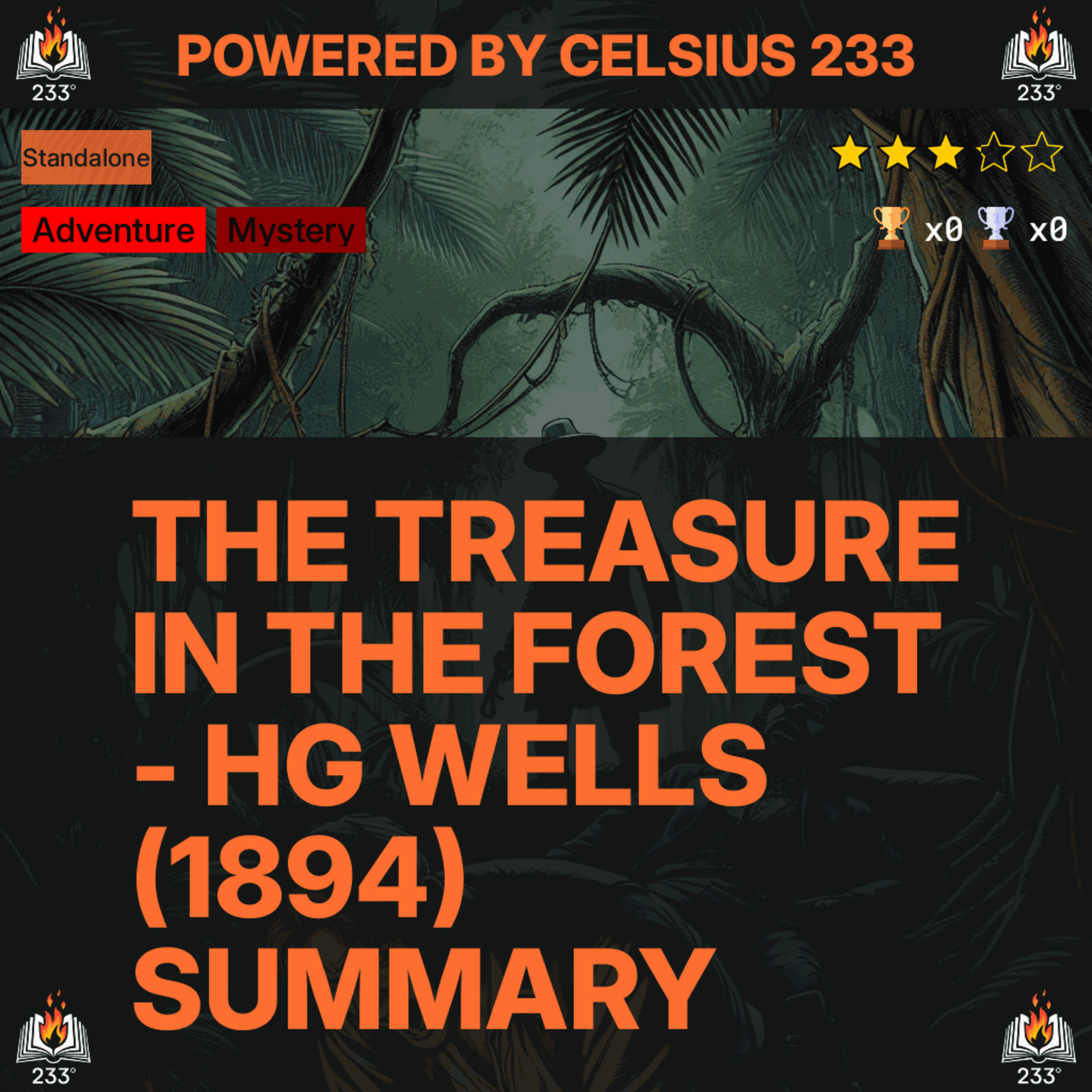 The Treasure in the Forest - HG Wells (1894) Summary