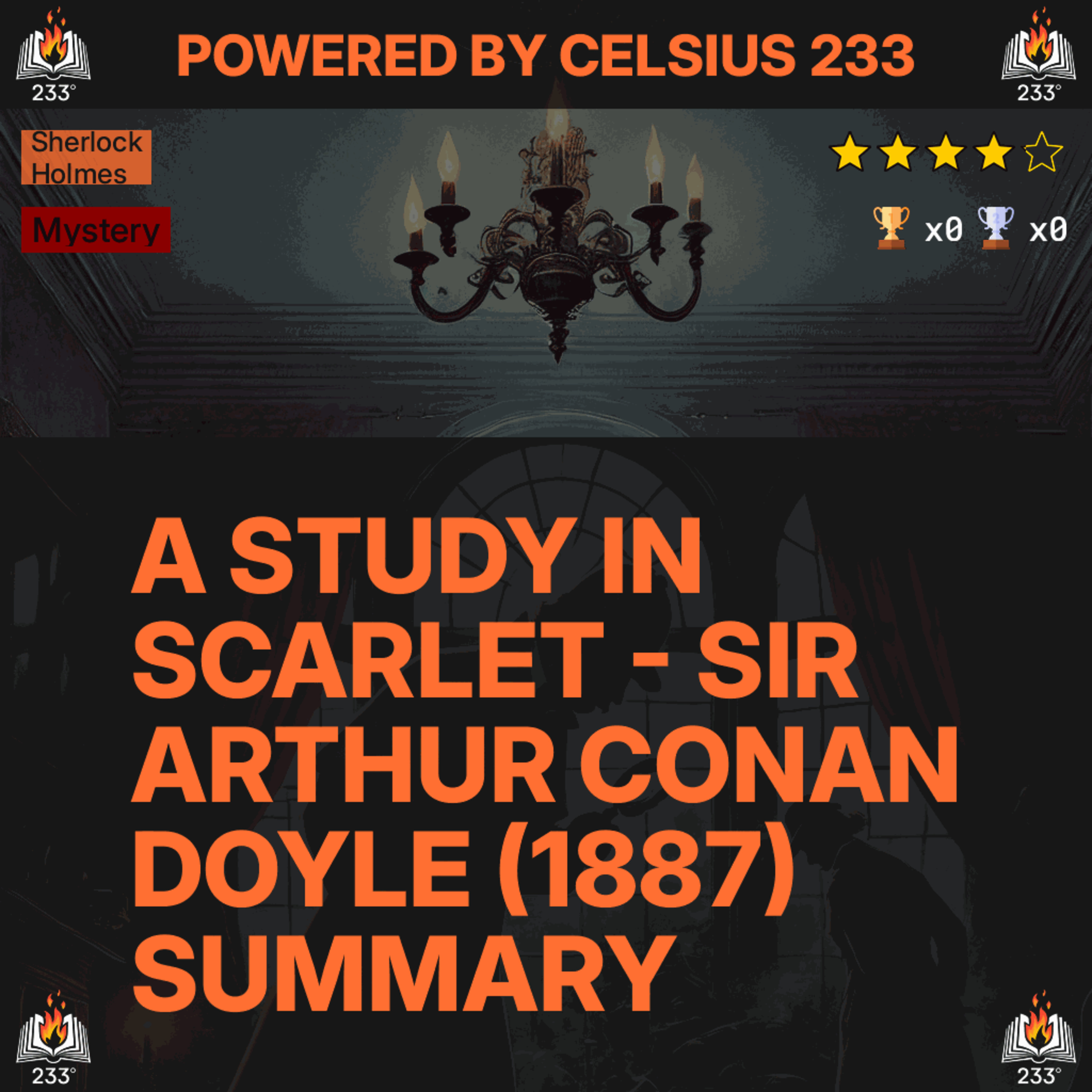 A Study in Scarlet - Sir Arthur Conan Doyle (1887) Summary (Sherlock Holmes - 1)