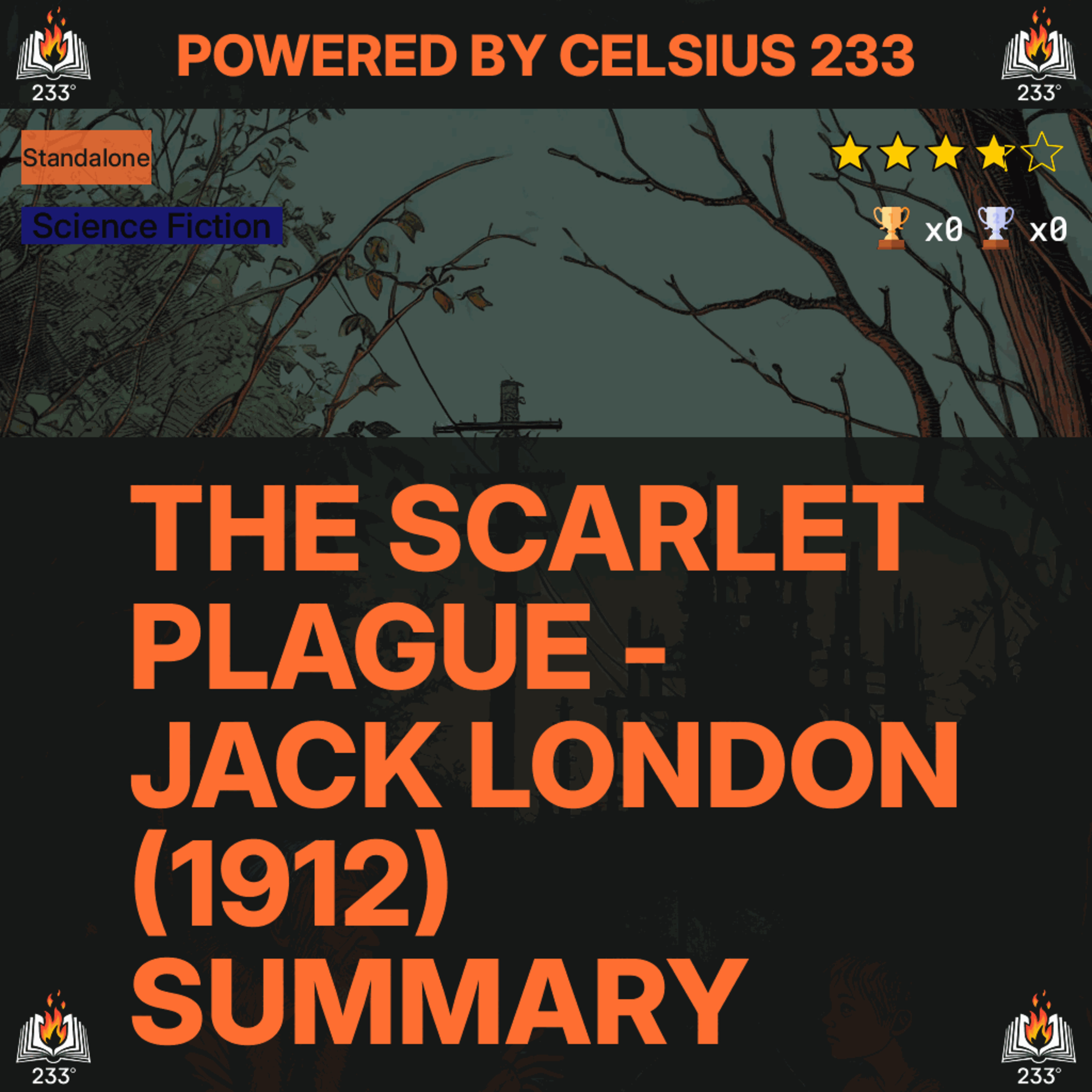 The Scarlet Plague - Jack London (1912) Summary