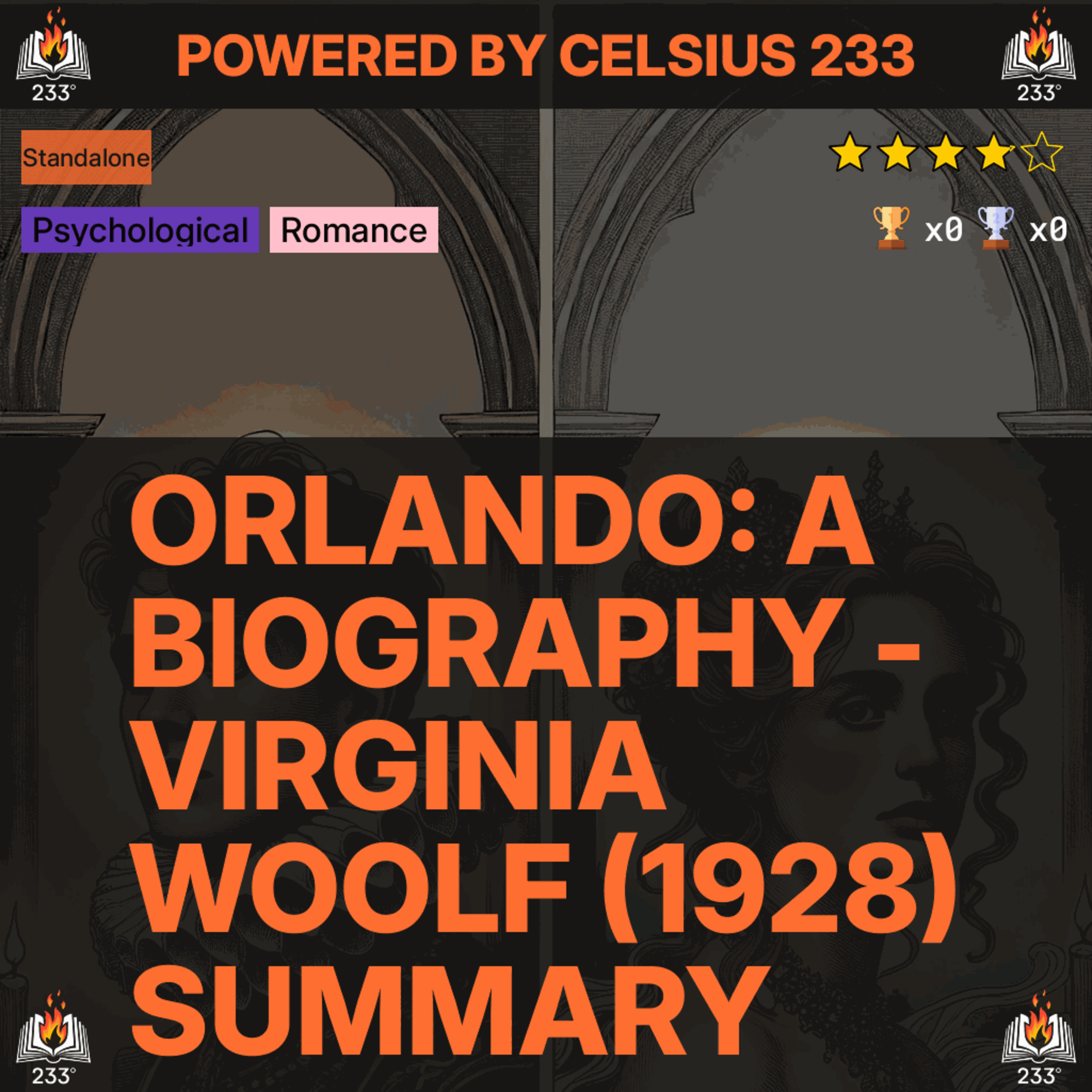 Orlando: A Biography - Virginia Woolf (1928) Summary