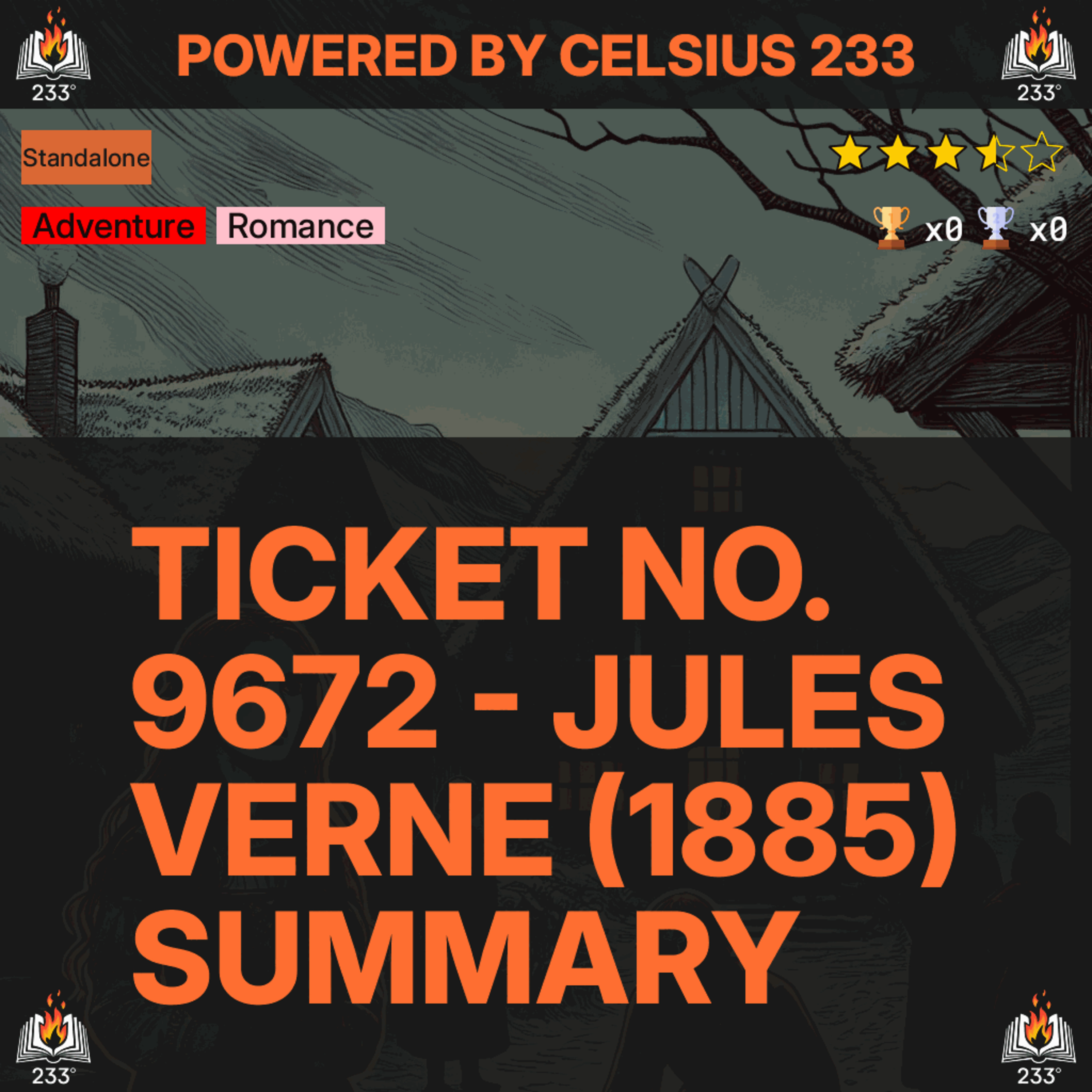Ticket No. 9672 - Jules Verne (1885) Summary