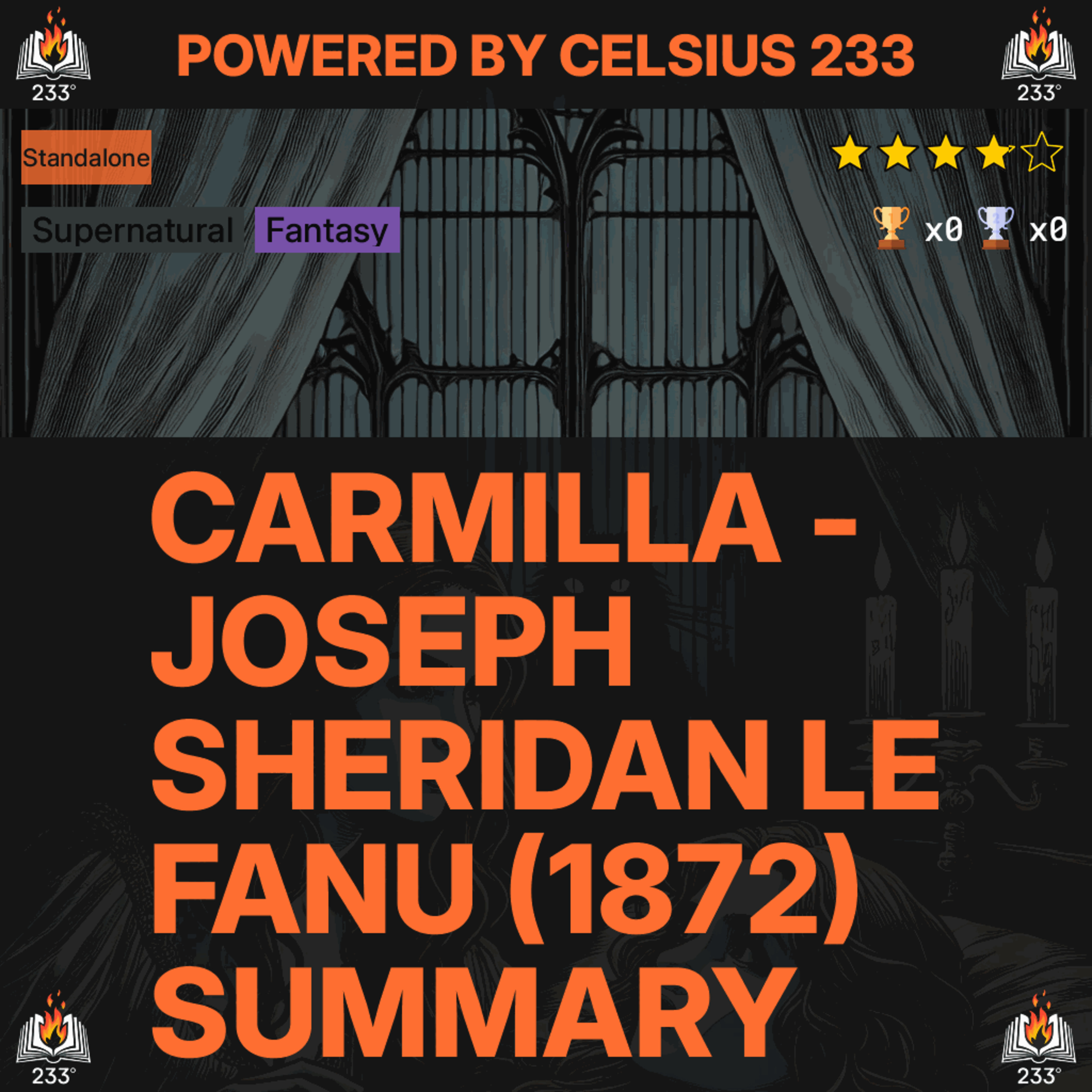 Carmilla - Joseph Sheridan Le Fanu (1872) Summary