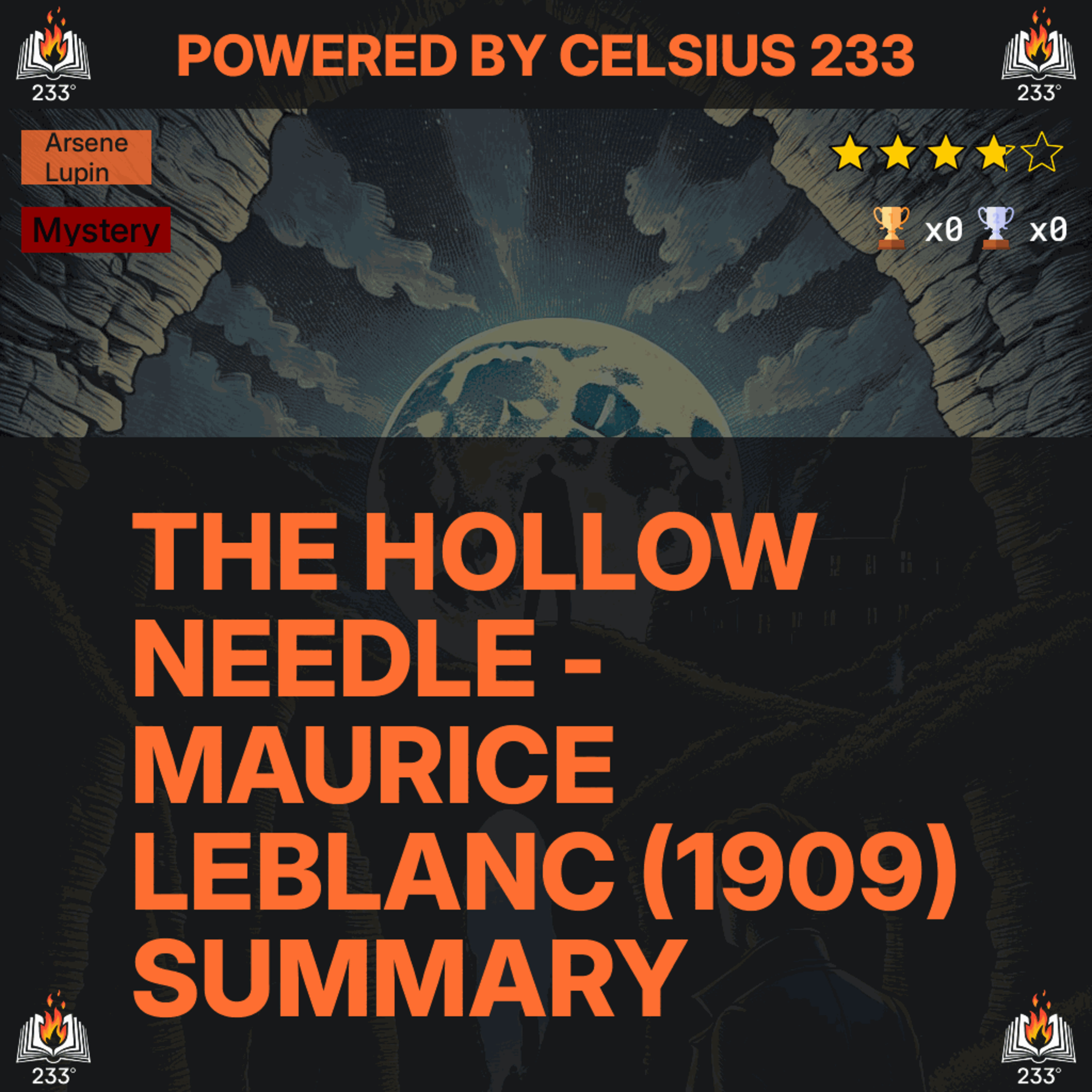 The Hollow Needle - Maurice Leblanc (1909) Summary (Arsene Lupin - 3)